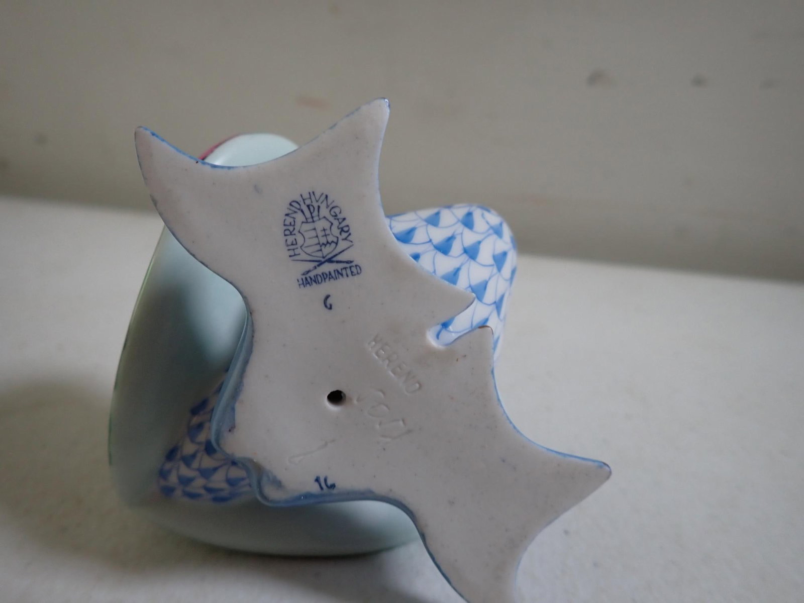 Herend Honking Goose Figure - 5