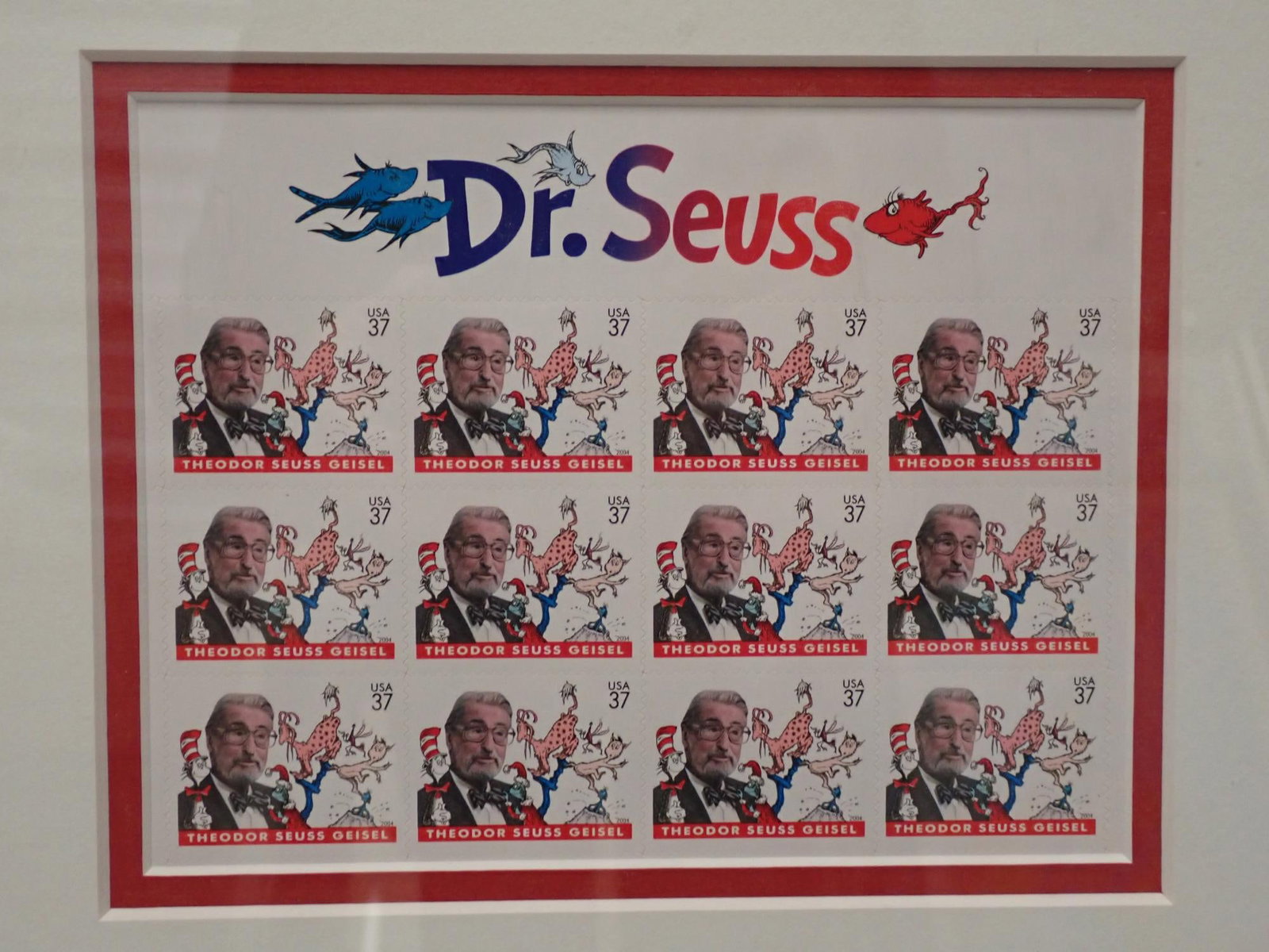 Dr. Seuss Commemorative Stamp Sheet - 2