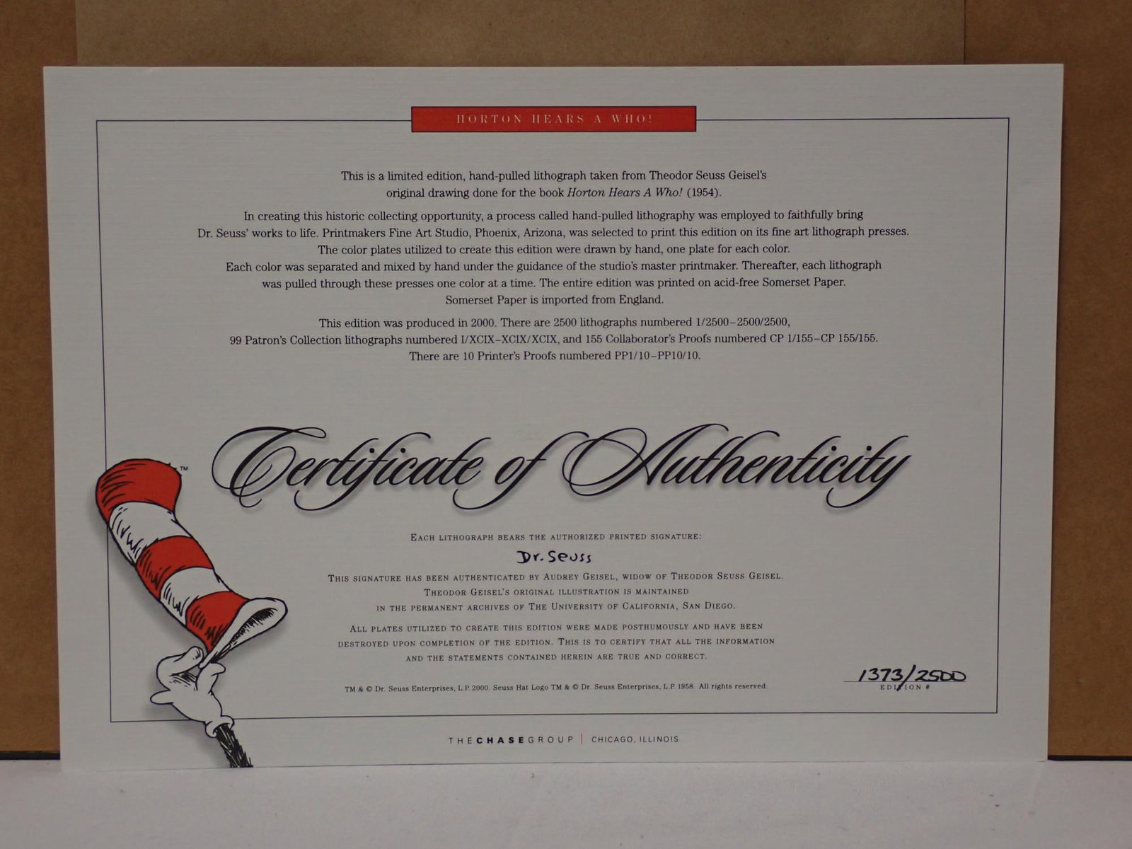 Horton Hears a Who Dr. Seuss print - 7