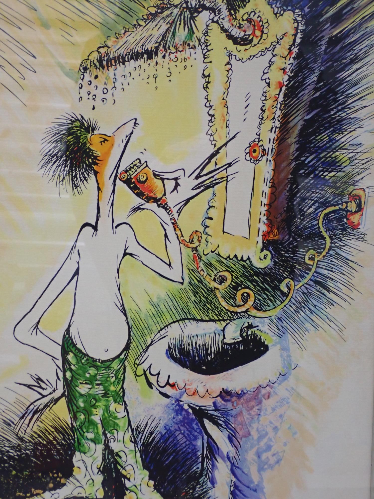 Self Portrait as a Young Man Shaving - 2
