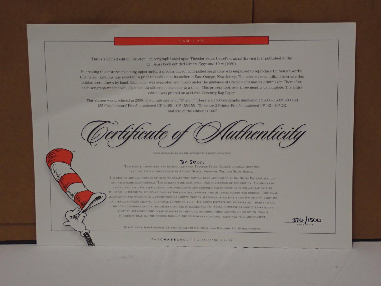 Sam I Am Dr. Seuss print - 5