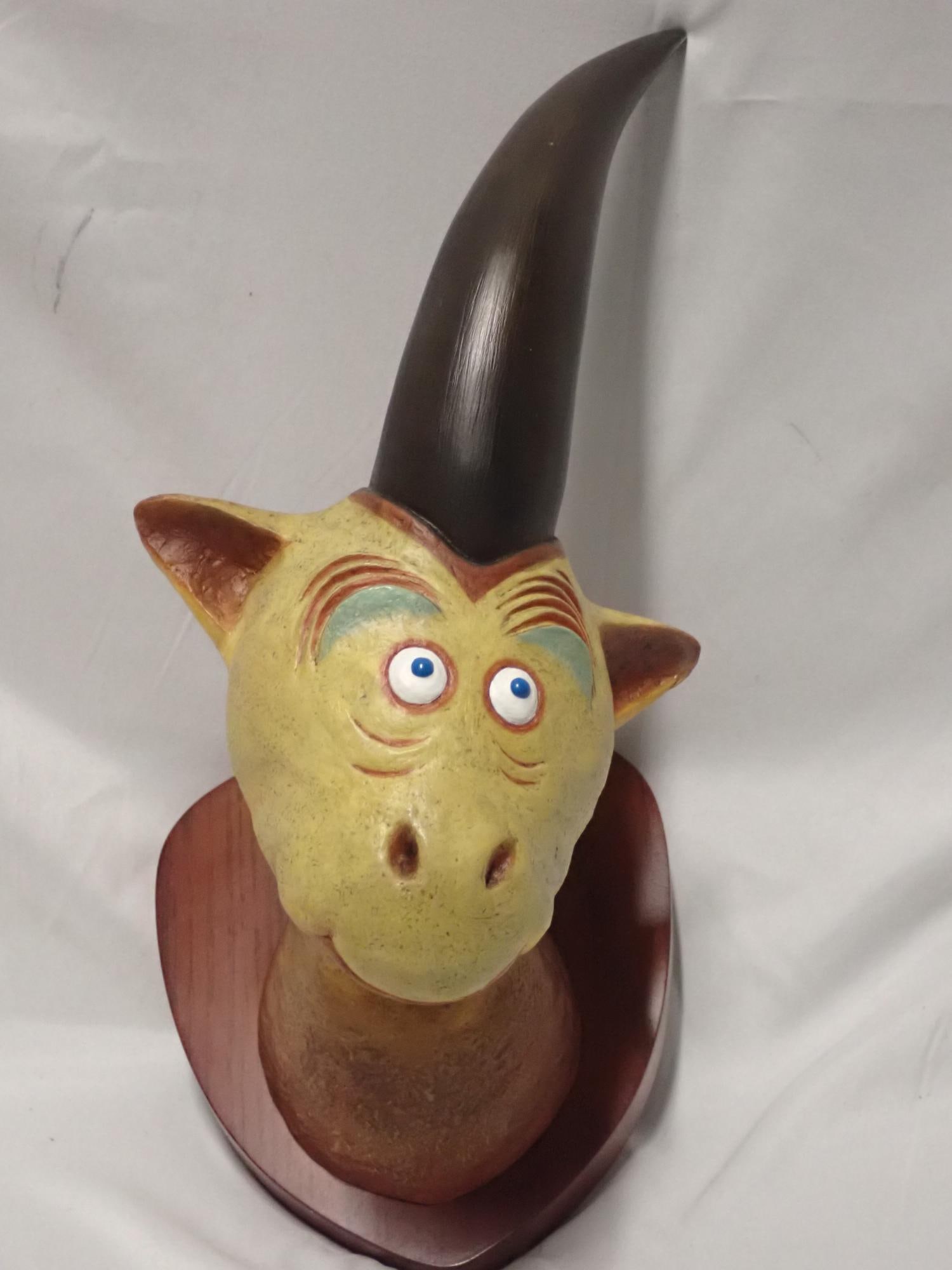 Mulberry Street Unicorn resin sculpture (1 of 7)