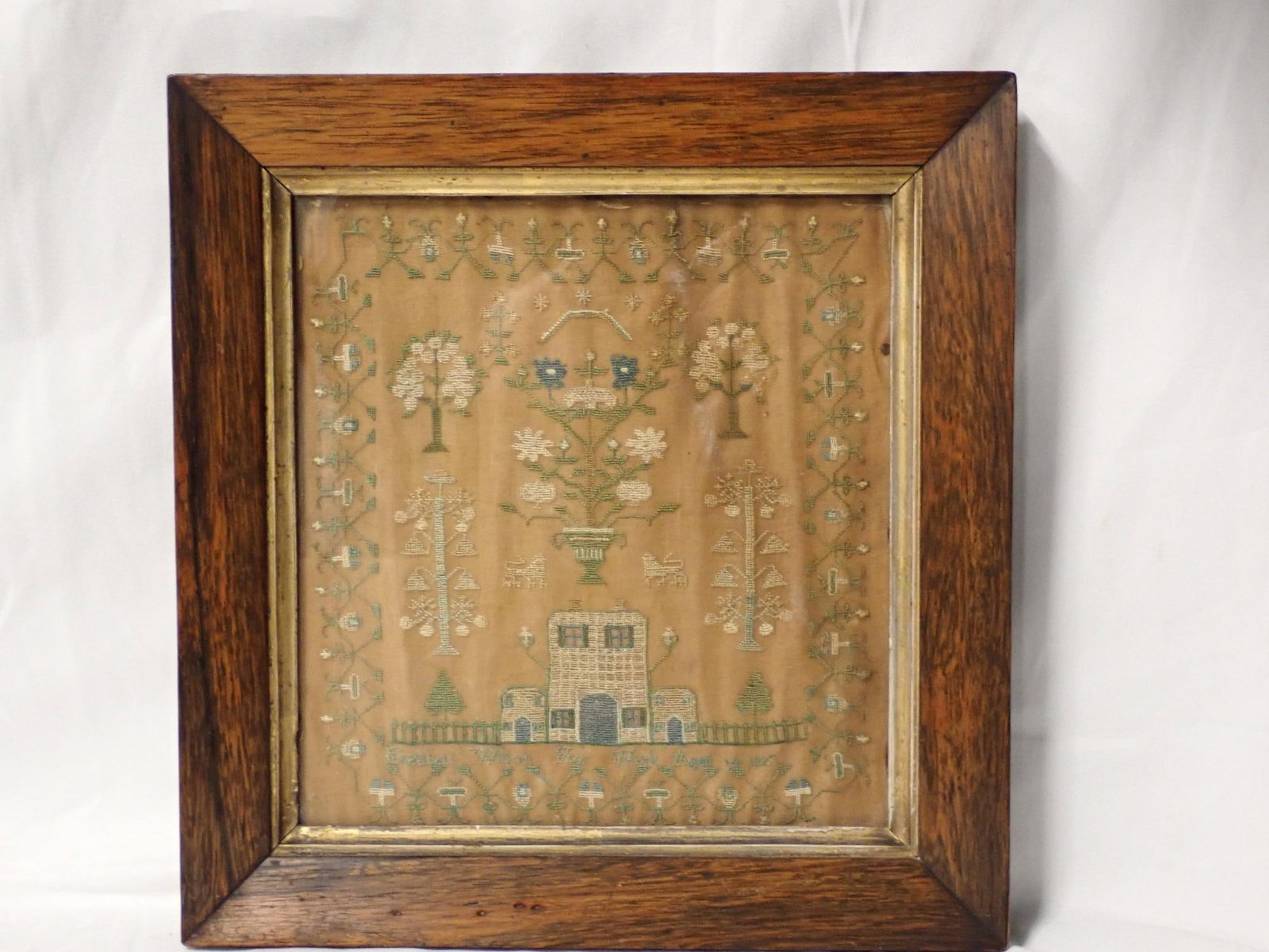 1827 Elizabeth Wilson sampler - 6