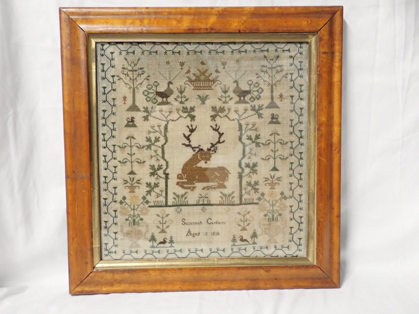 1838 Susannah Canham Sampler (1 of 10)