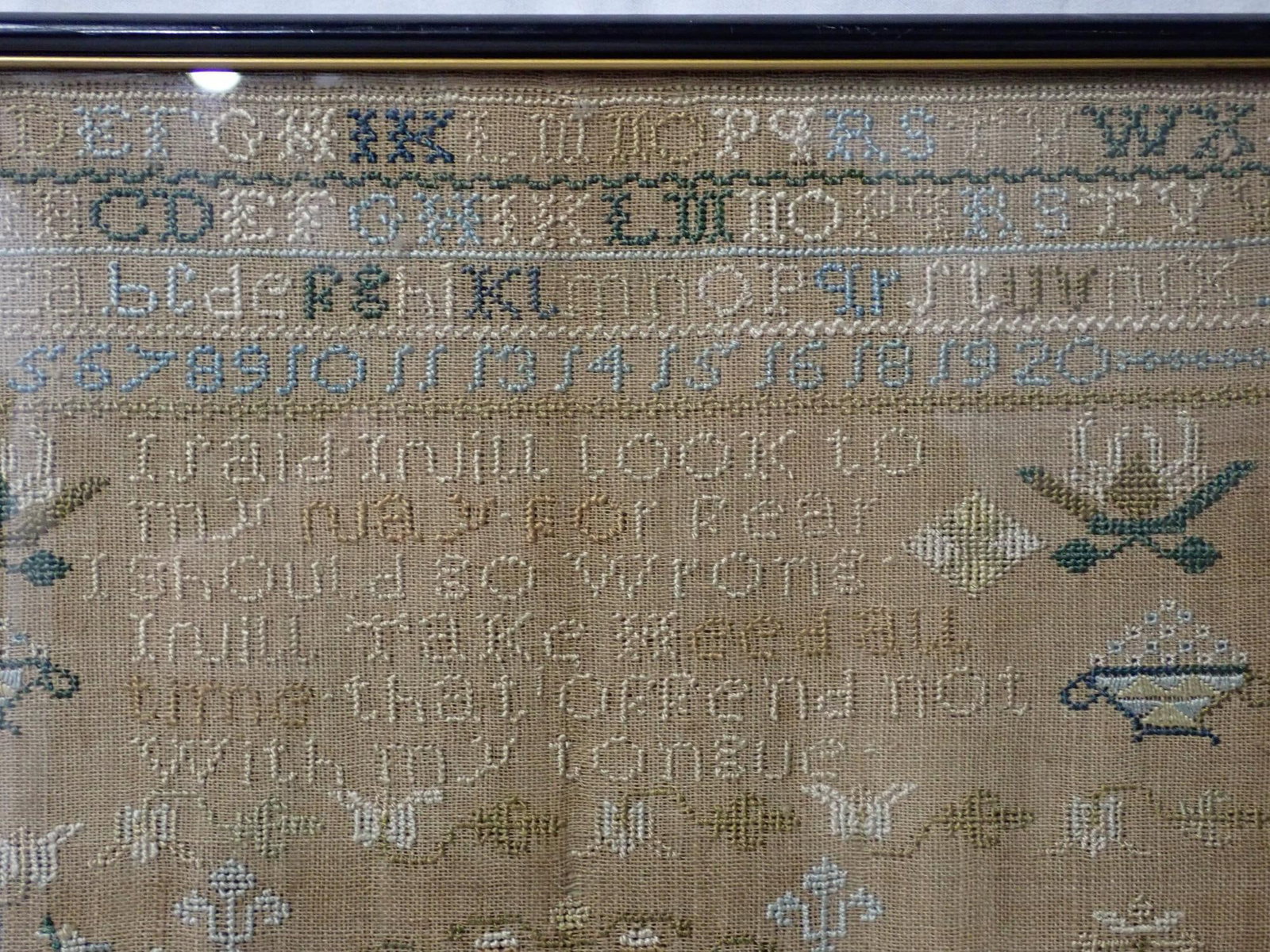 1770 Ann Seeny sampler - 3