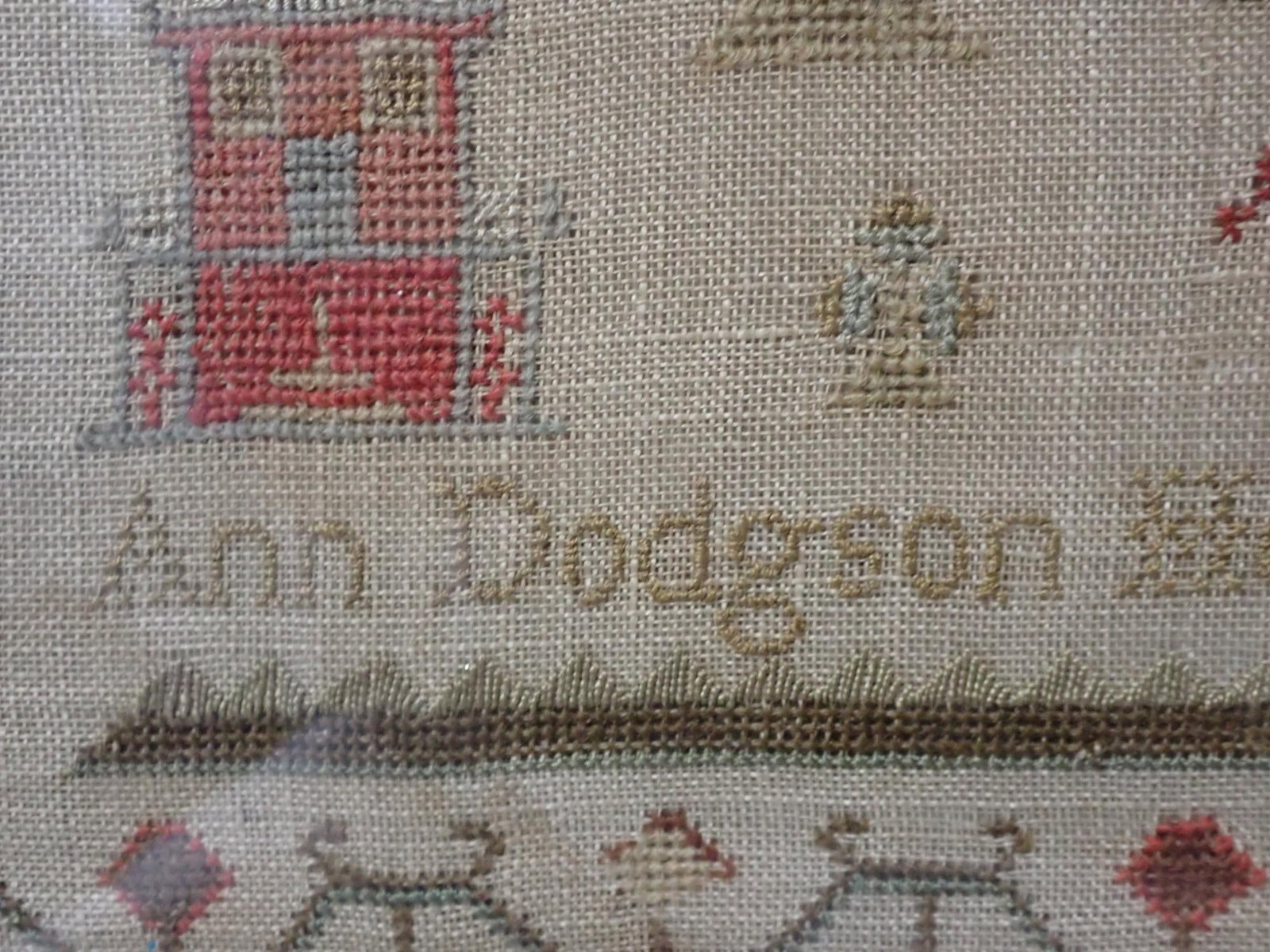 1820 Ann Dodgson sampler - 3
