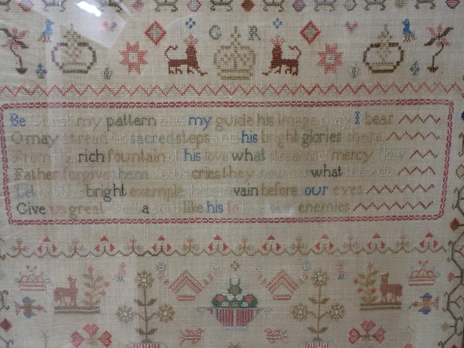1820 Ann Dodgson sampler - 4