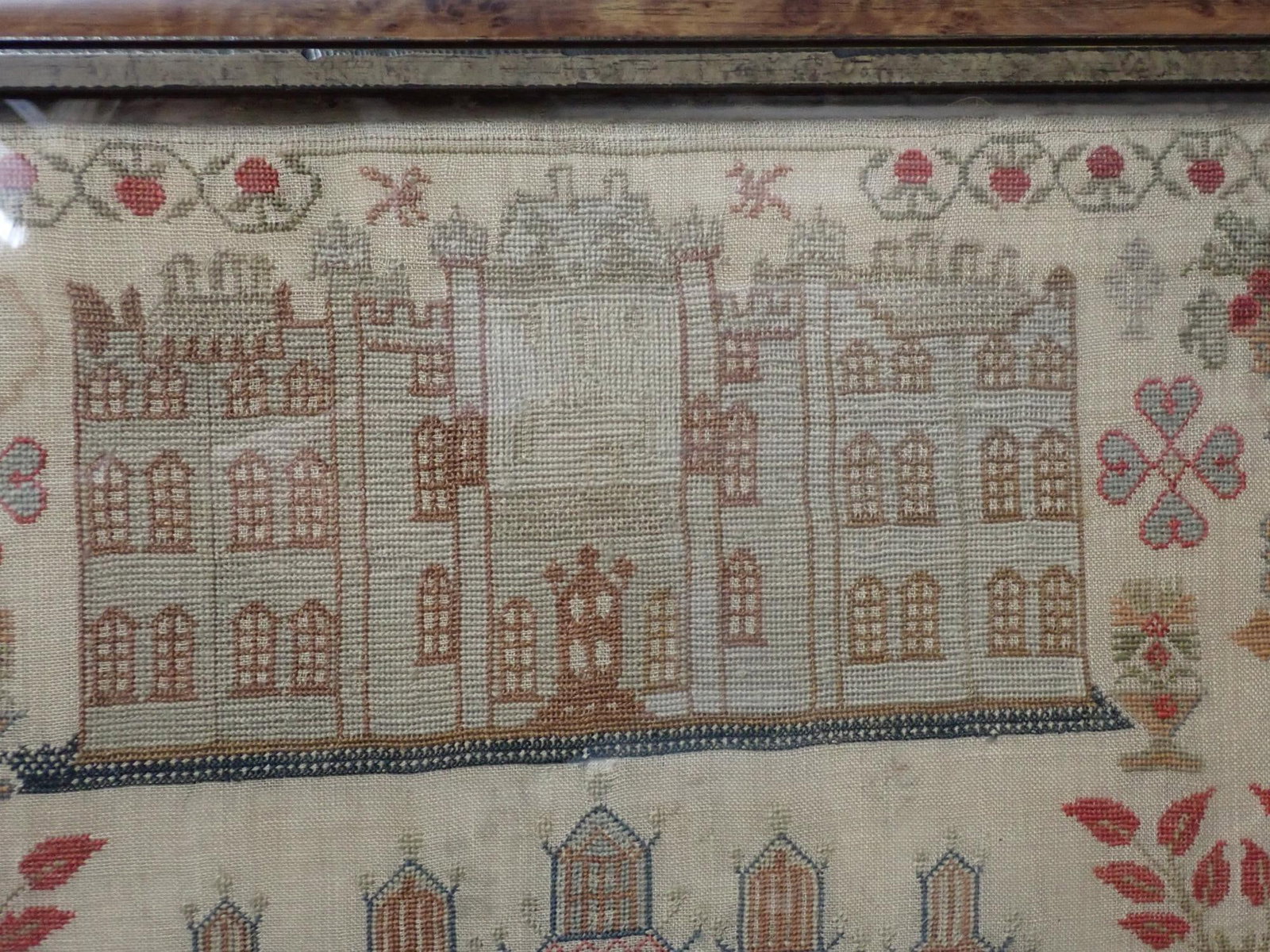 1842 Jane Jolly Sampler - 4