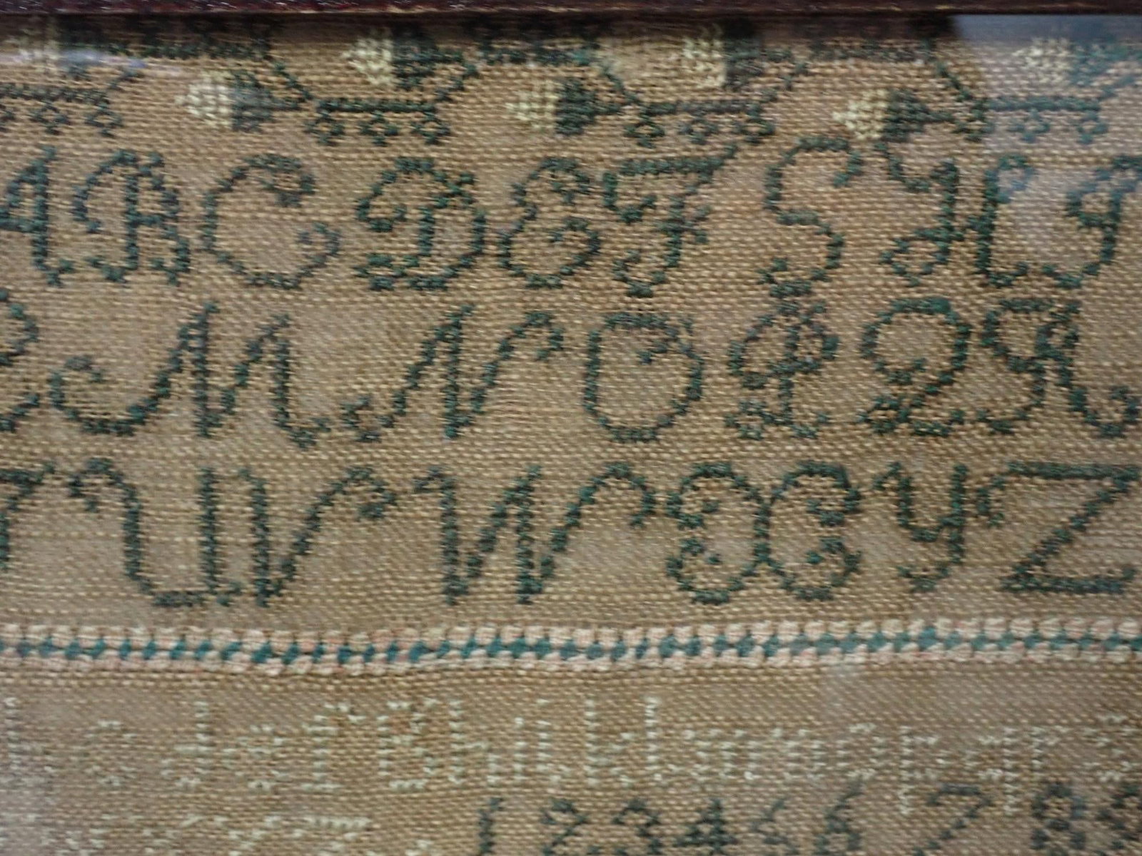 1827 Jane Moore Sampler - 4