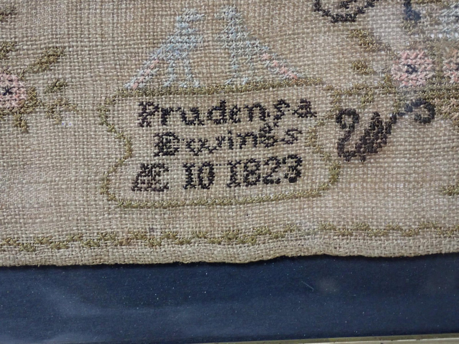1823 Prudensa Ewing sampler - 4