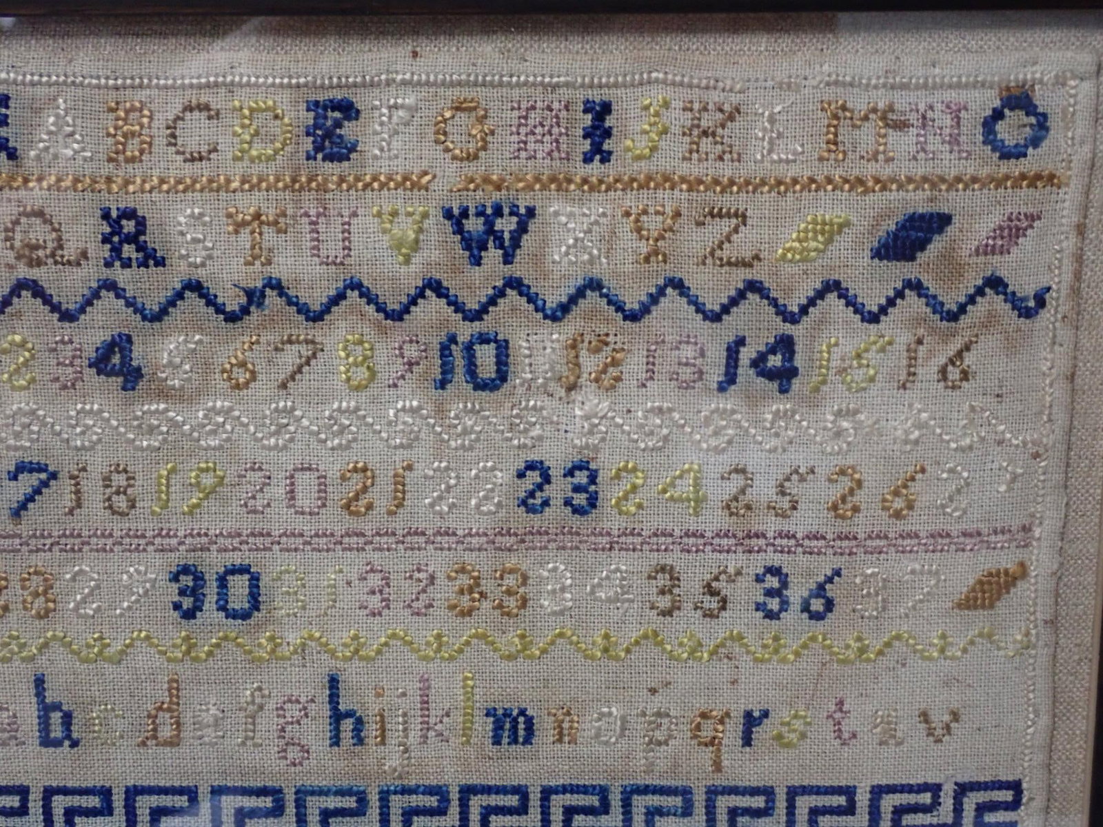 1868 Eveline Anne Savill Sampler - 6