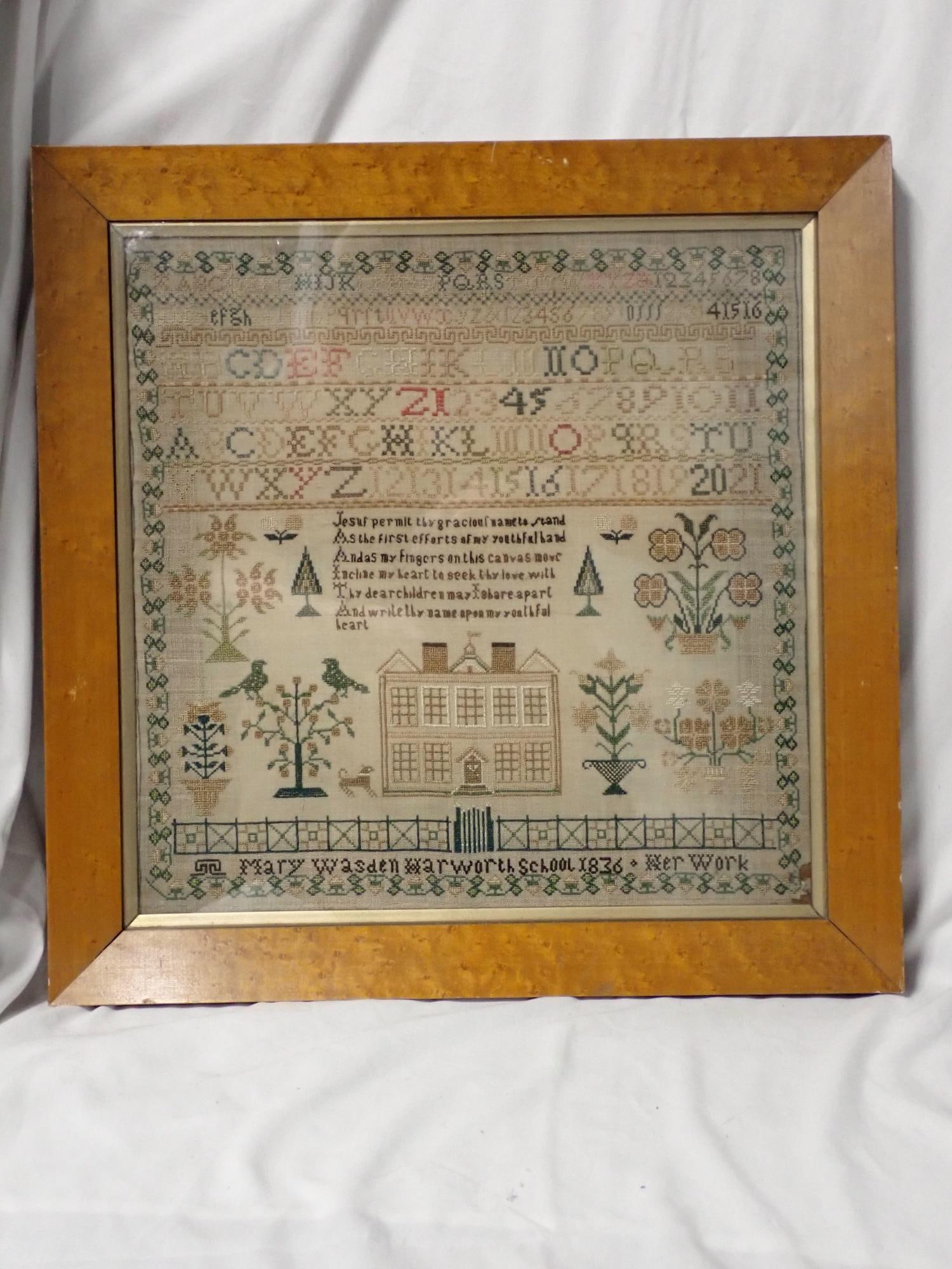 Susanna Ellis sampler - 2