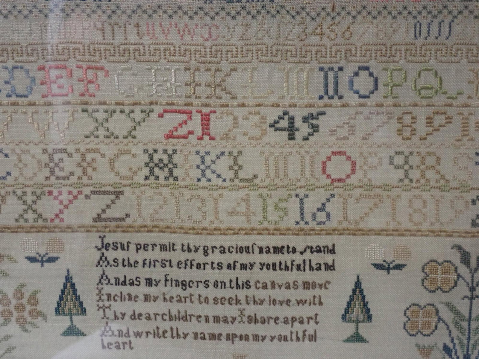Susanna Ellis sampler - 5
