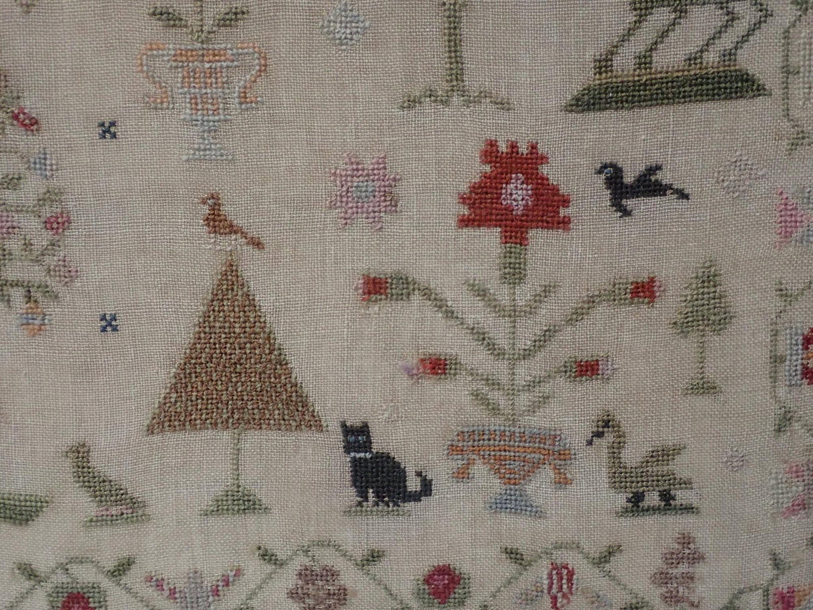 1836 Mary Wasden Sampler - 6