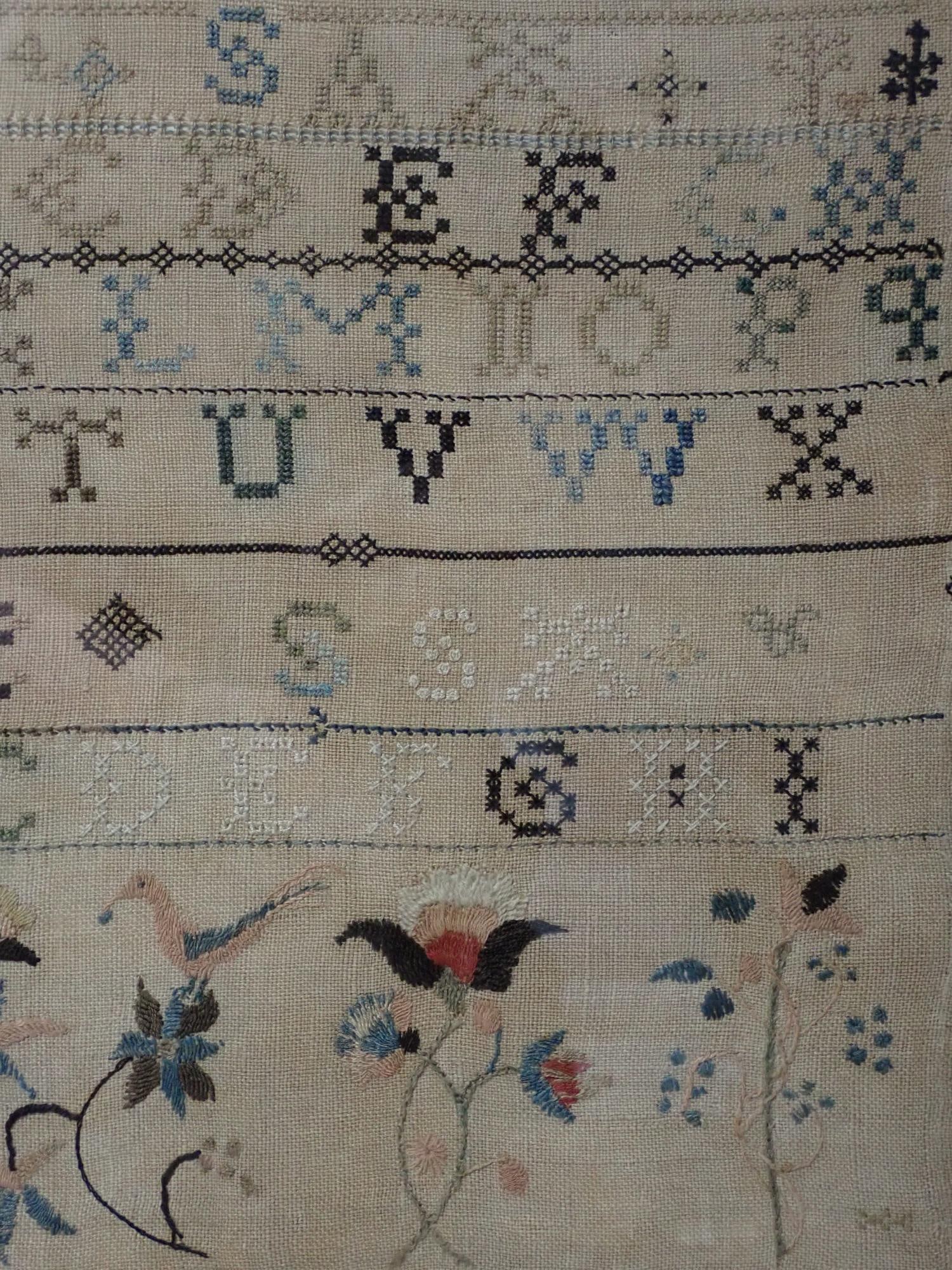 1804 Sally Armstrong Sampler - 3