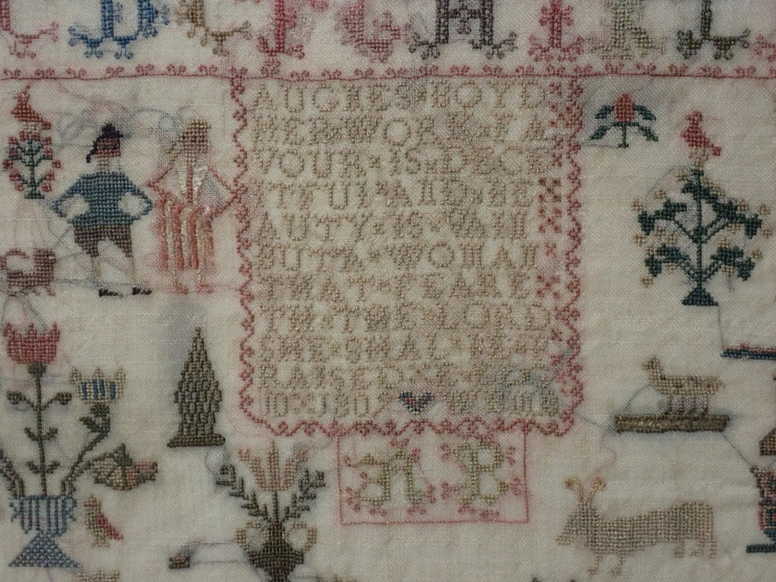 1809 Agnes Boyd Sampler - 6