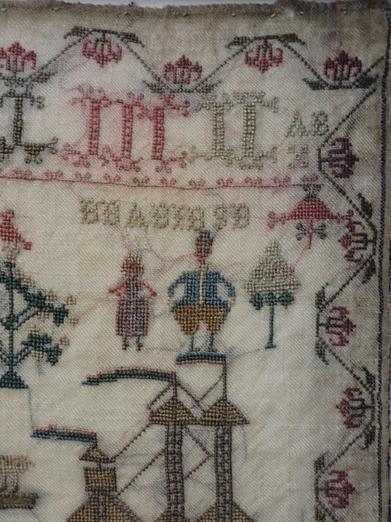 1809 Agnes Boyd Sampler - 8