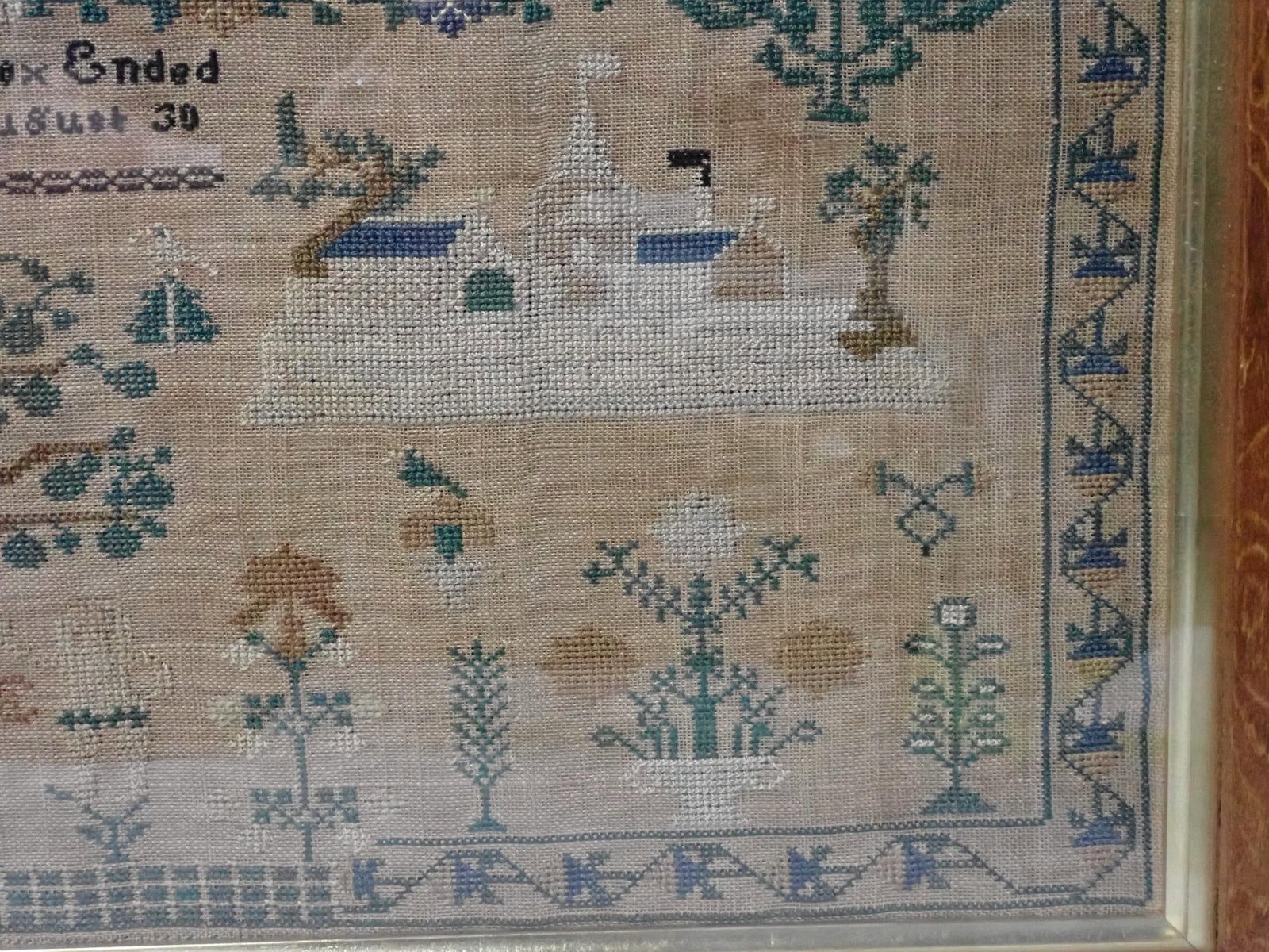 1826 Mary Steelfox Sampler - 10