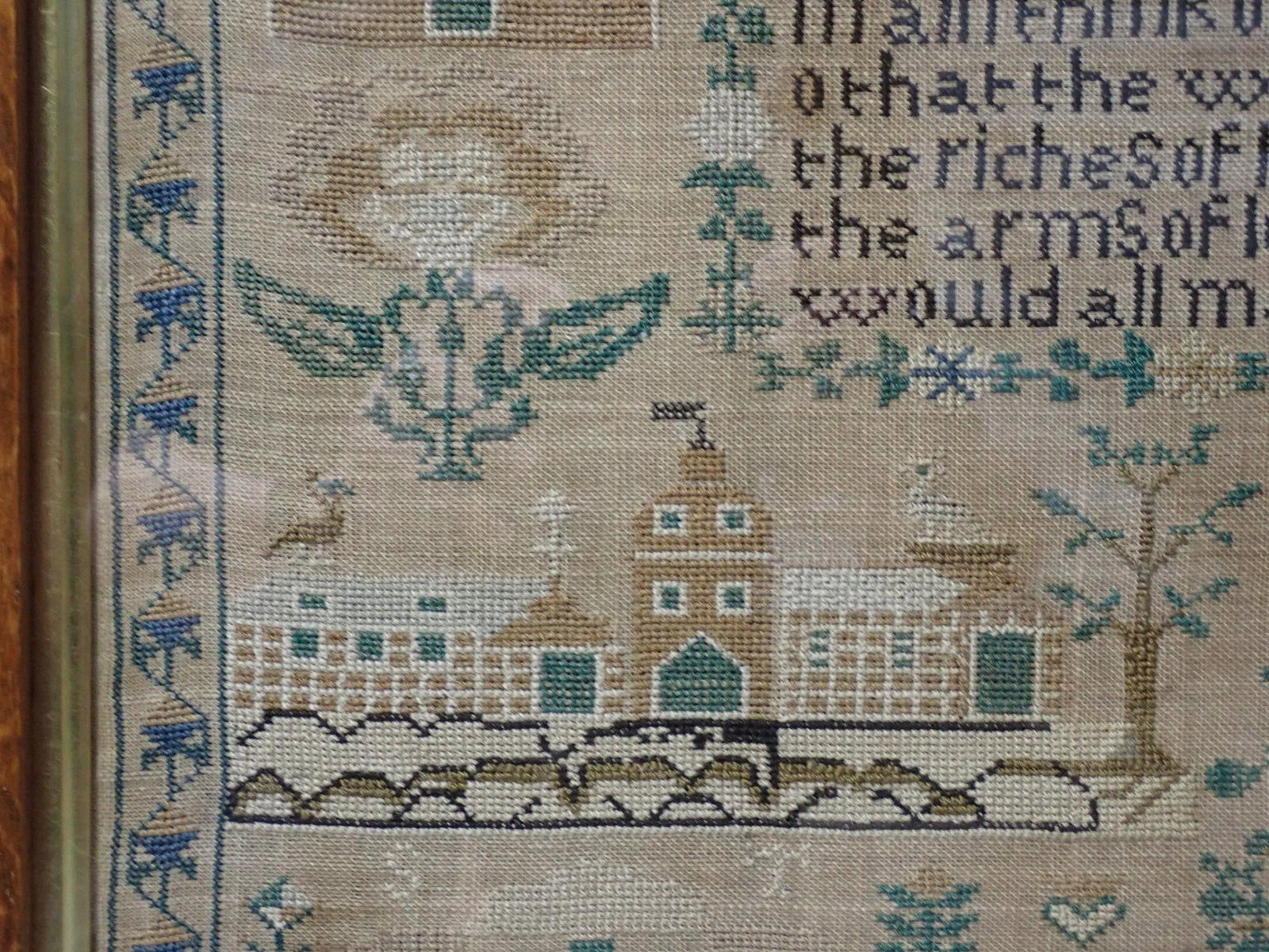 1826 Mary Steelfox Sampler - 7
