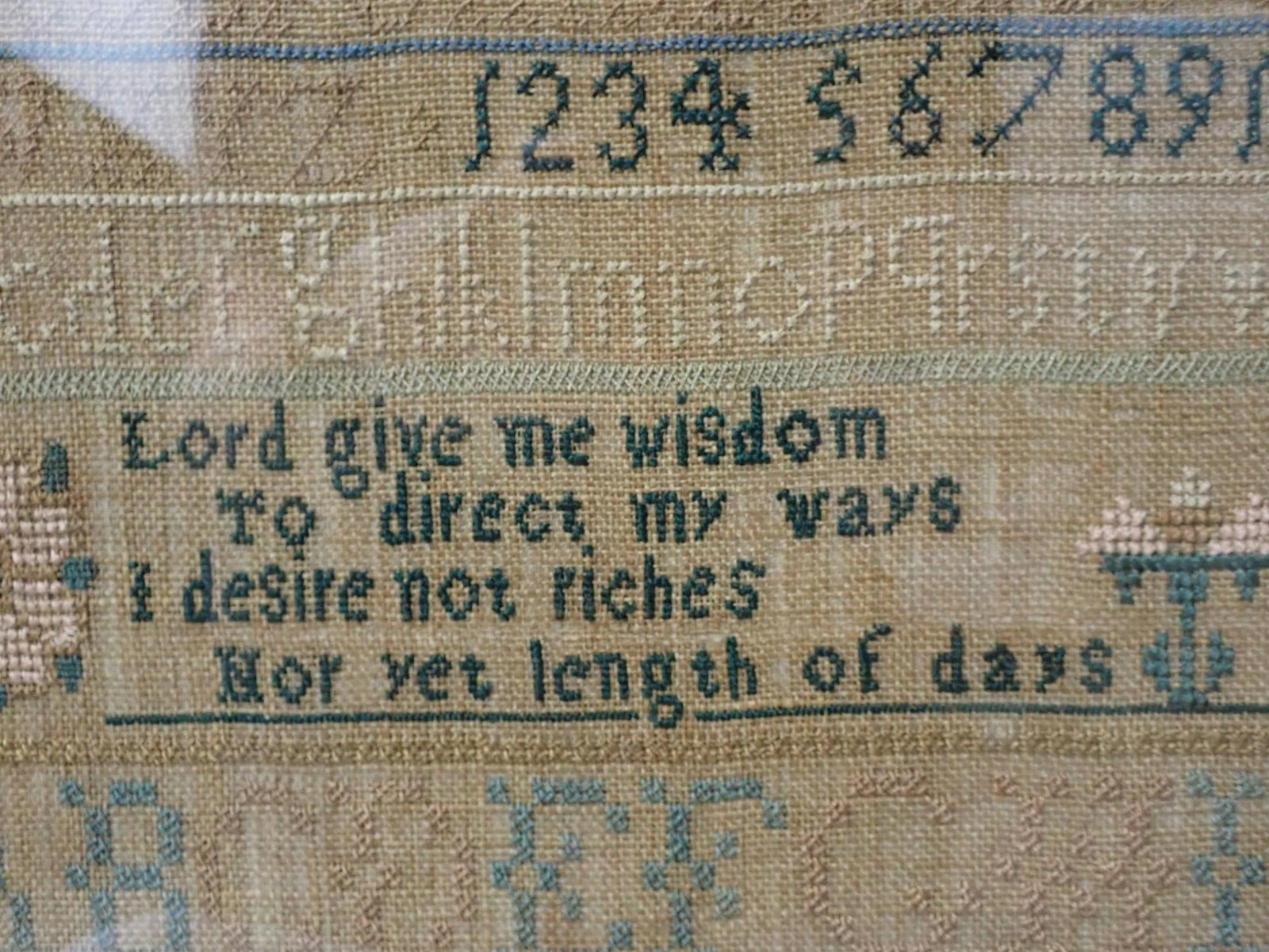 1799 Ann Woods Sampler - 3
