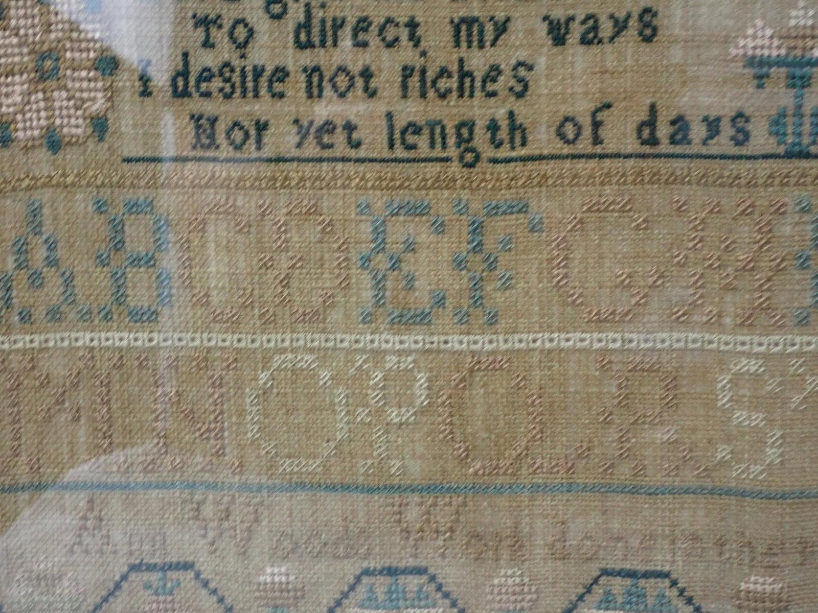 1799 Ann Woods Sampler - 4