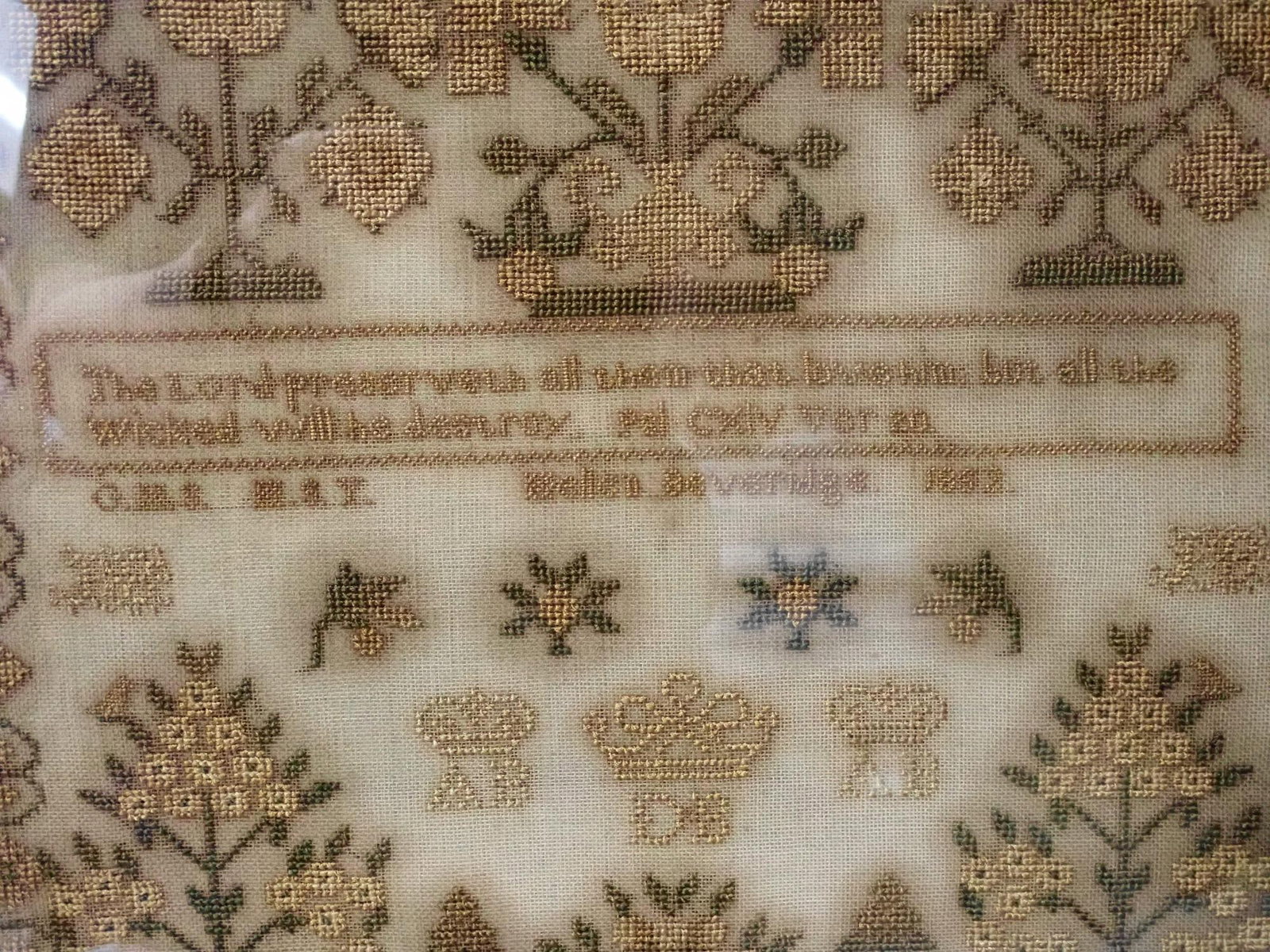 1862 Hellen Severidge Sampler - 2