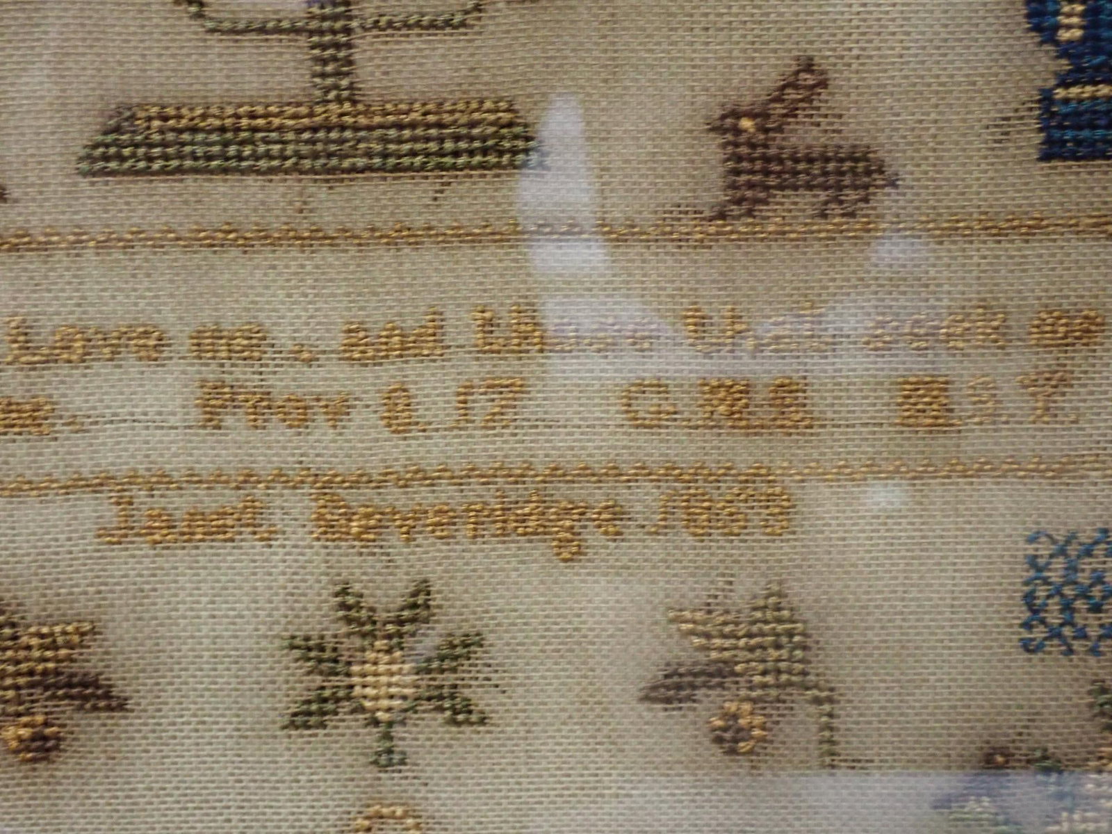 1858 Janet Severide Sampler - 6
