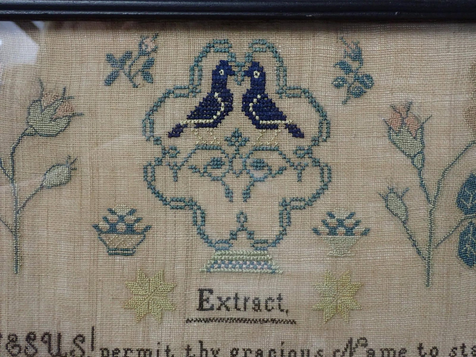 1824 Susanne Evans Sampler - 5