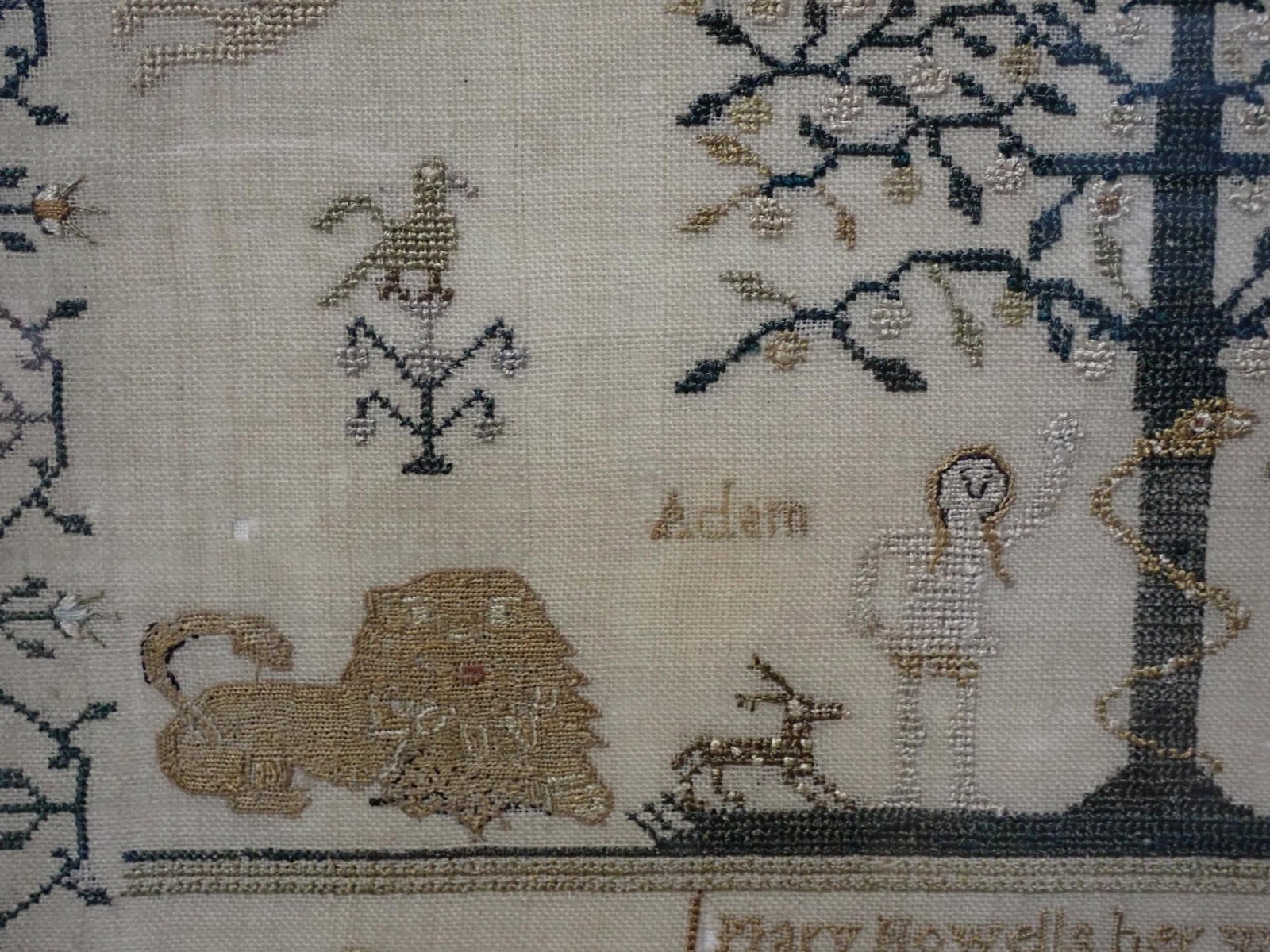 1811 Mary Howells Sampler - 6