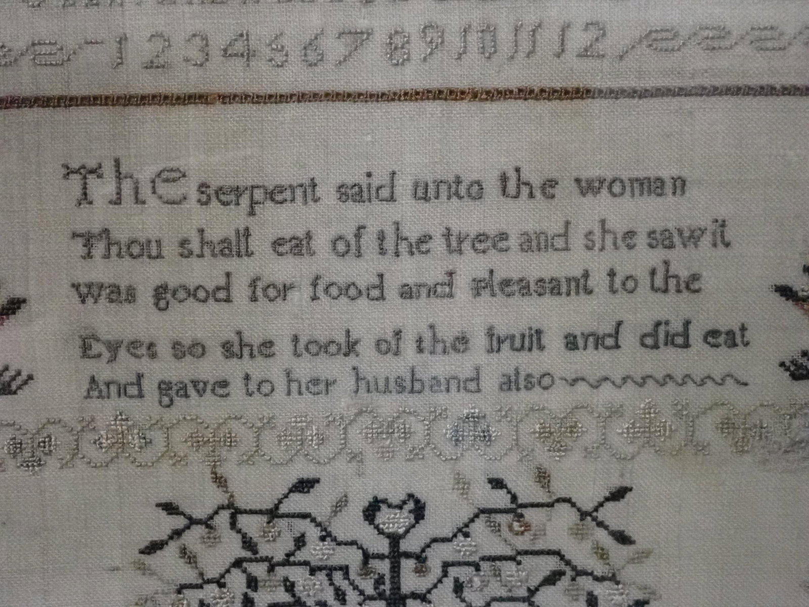 1811 Mary Howells Sampler - 7