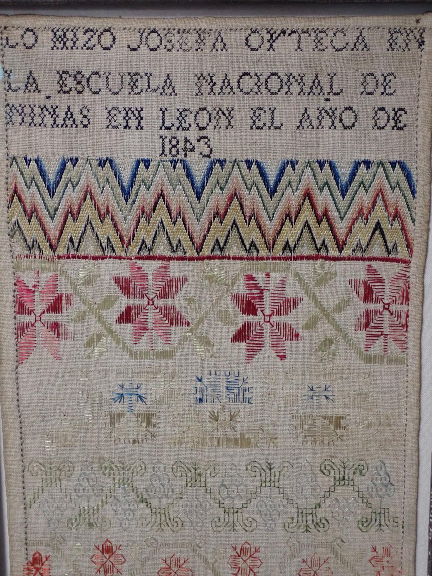 1843 Josefa Oyteca Sampler - 2