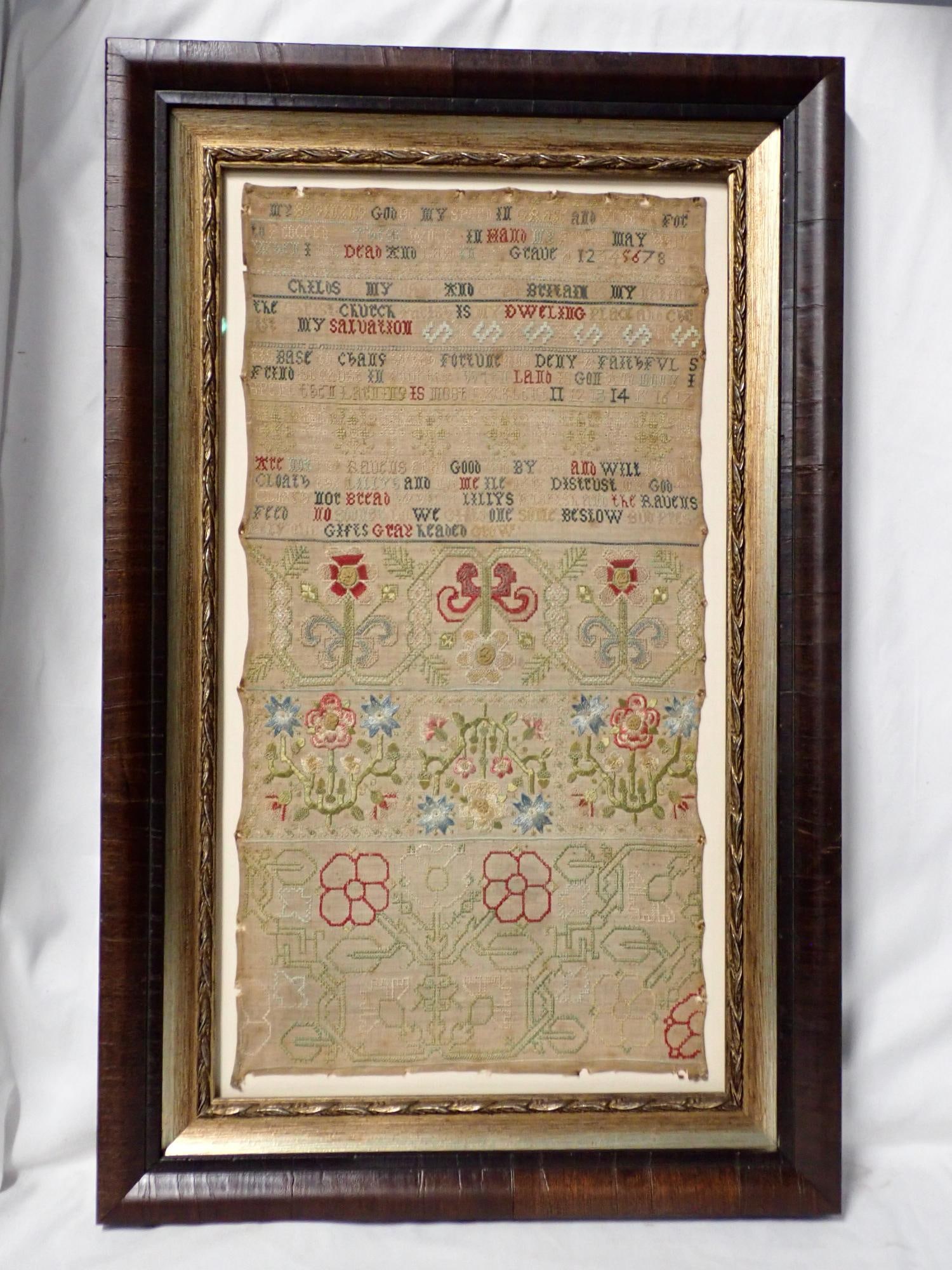 1600(s) Ann Child Sampler/Sampler - 2