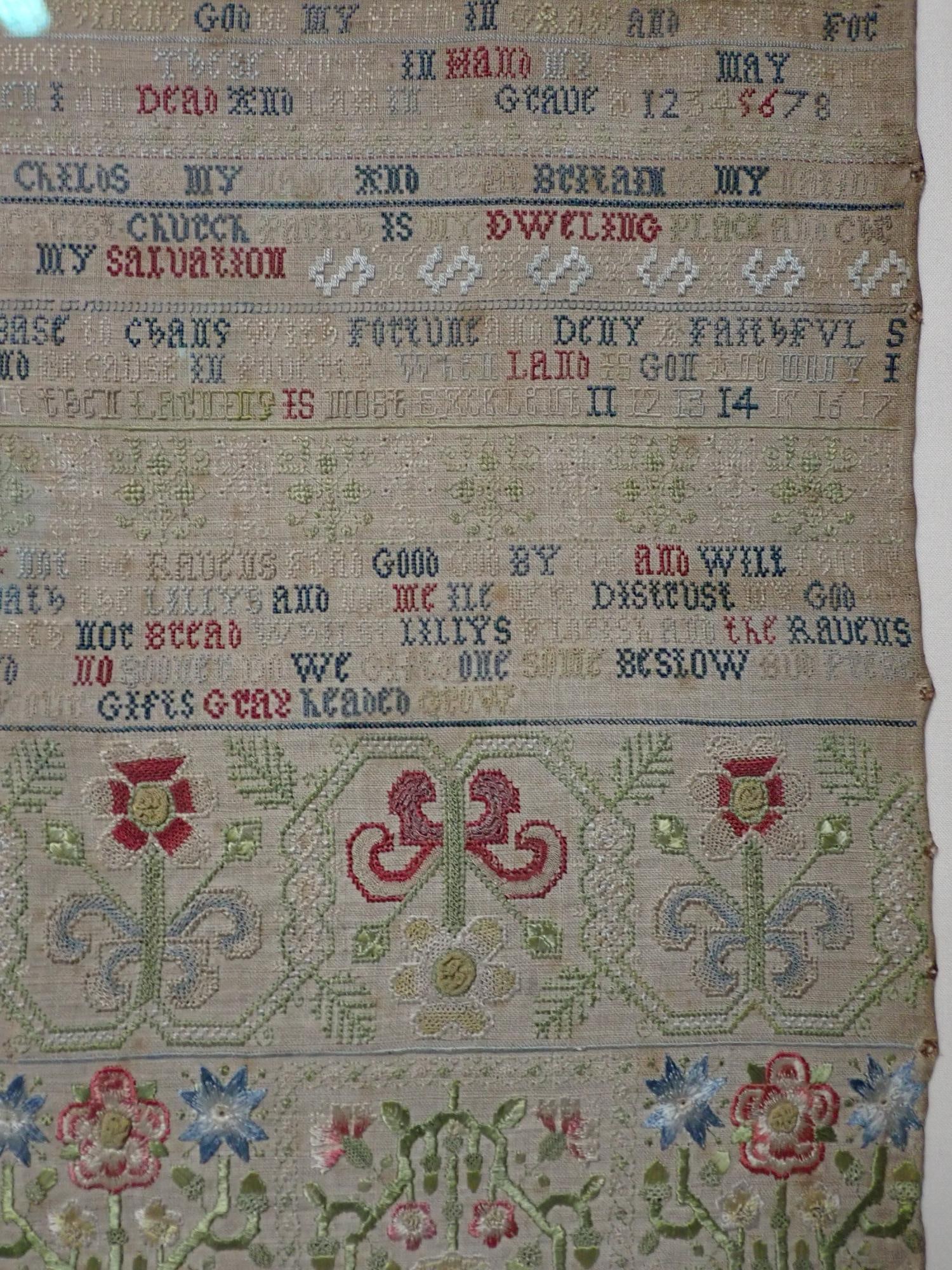1600(s) Ann Child Sampler/Sampler - 4