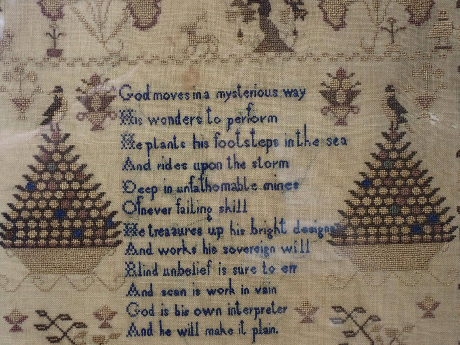 1825 Harriot Crouch Sampler - 5