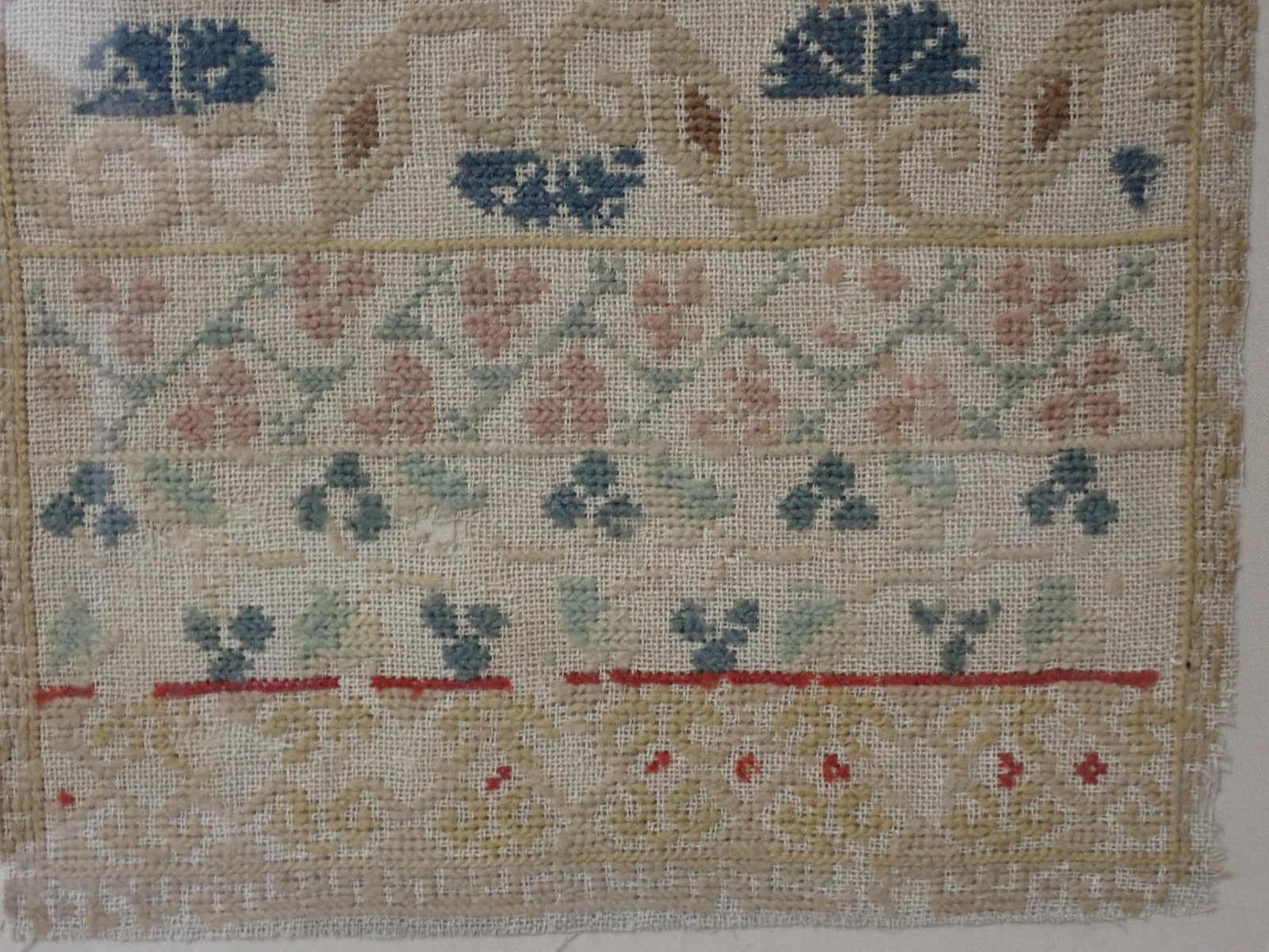 1887 Lo hizo. Luz Sampler - 5