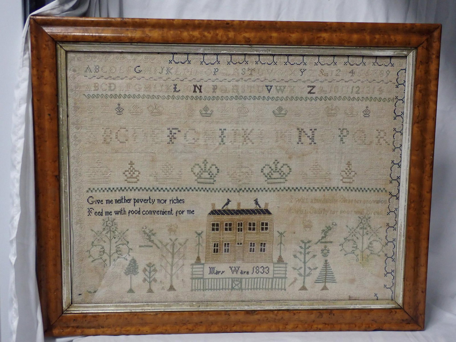 1833 Mary Ware Sampler - 2