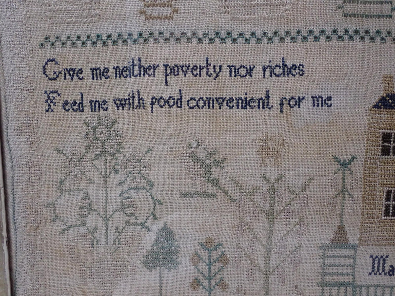 1833 Mary Ware Sampler - 4