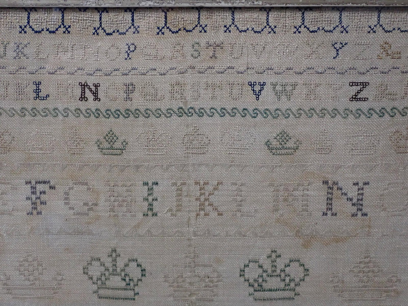 1833 Mary Ware Sampler - 6