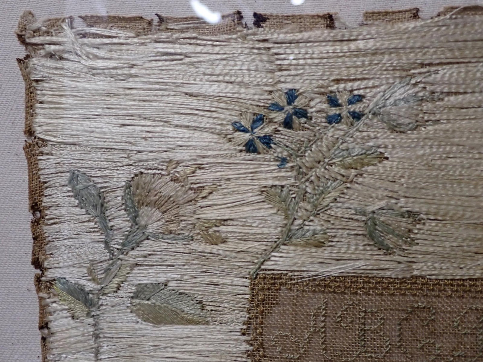 1818 Jane Turner Sampler - 8