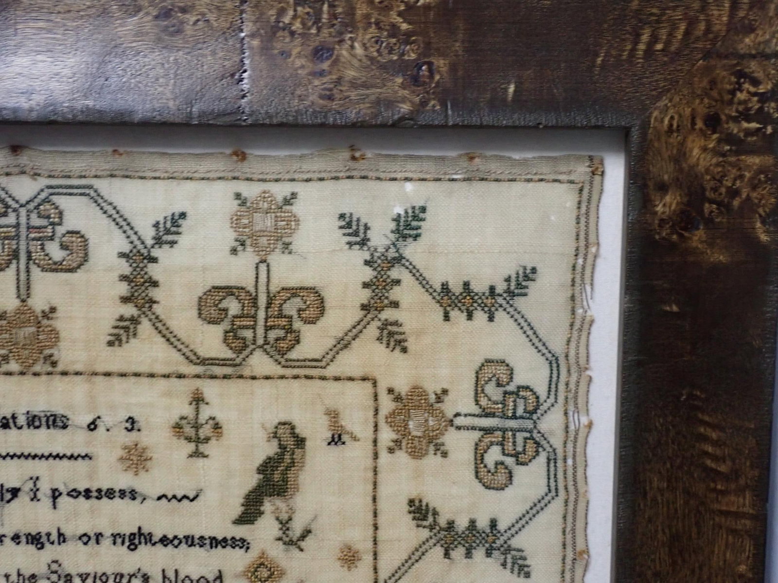 1851 Jemima Farmborough Sampler - 6