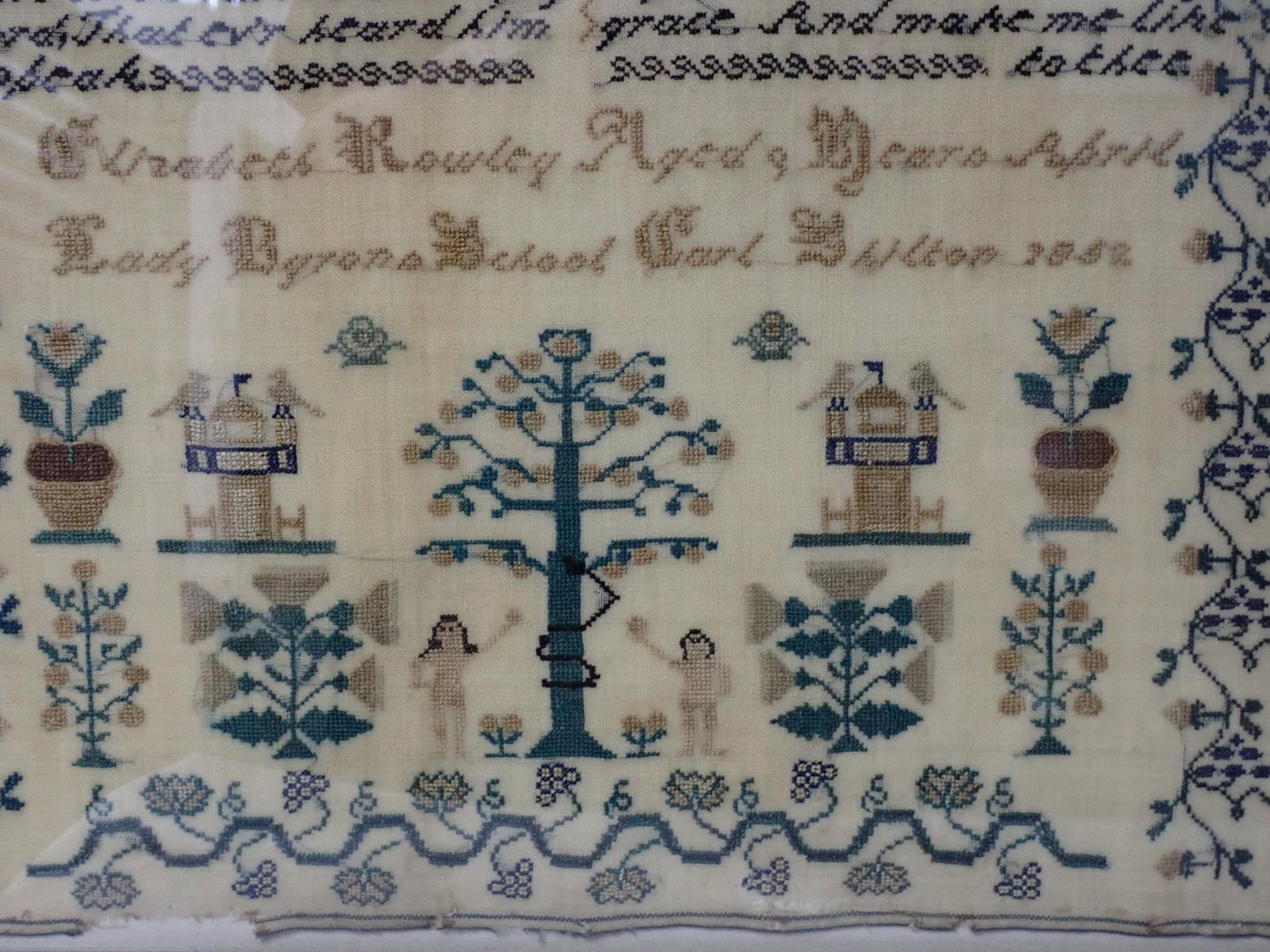 1852 Elizabeth Rowley Needwork - 3