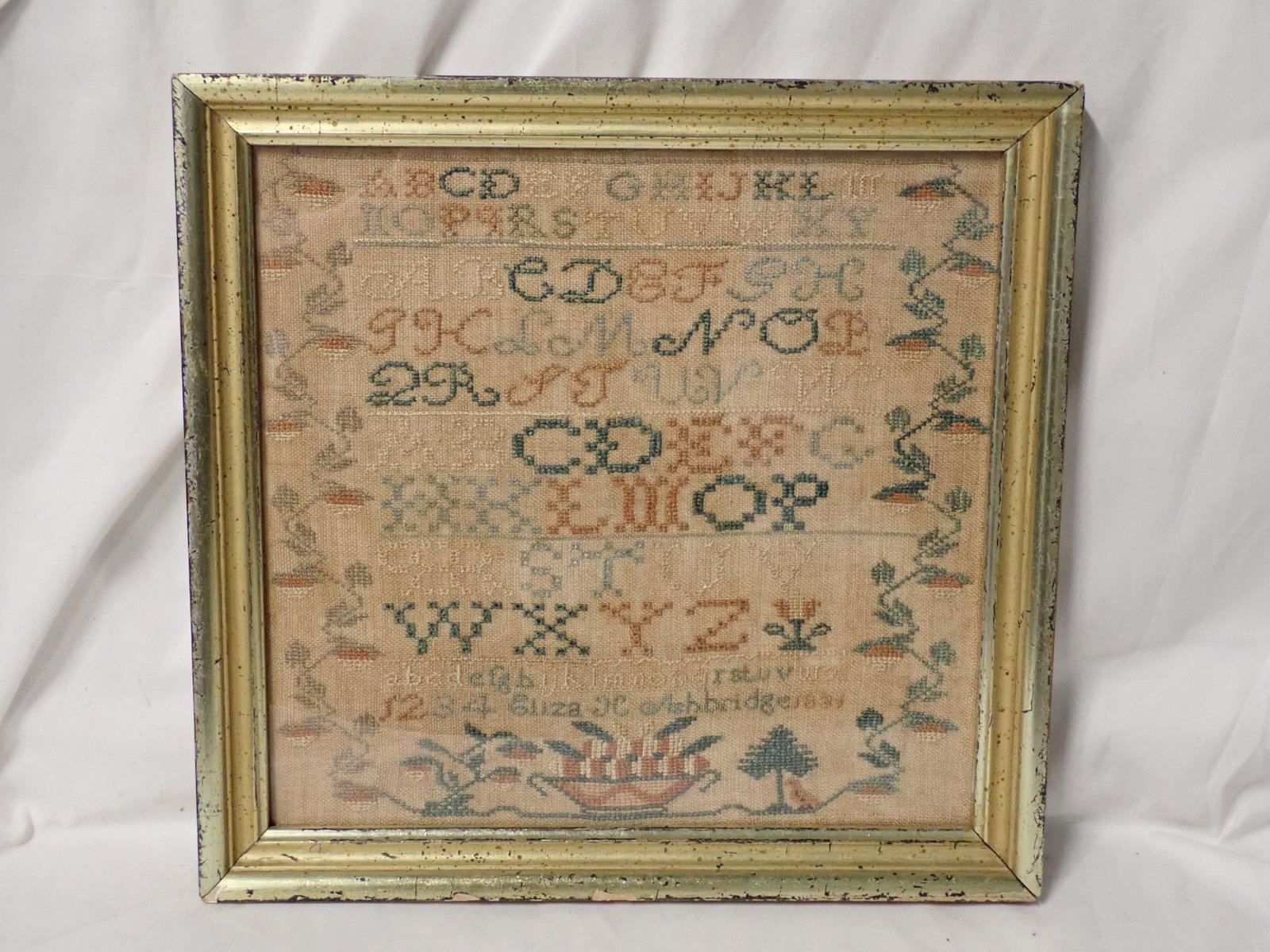 1831 Eliza Ashbridge Sampler - 2