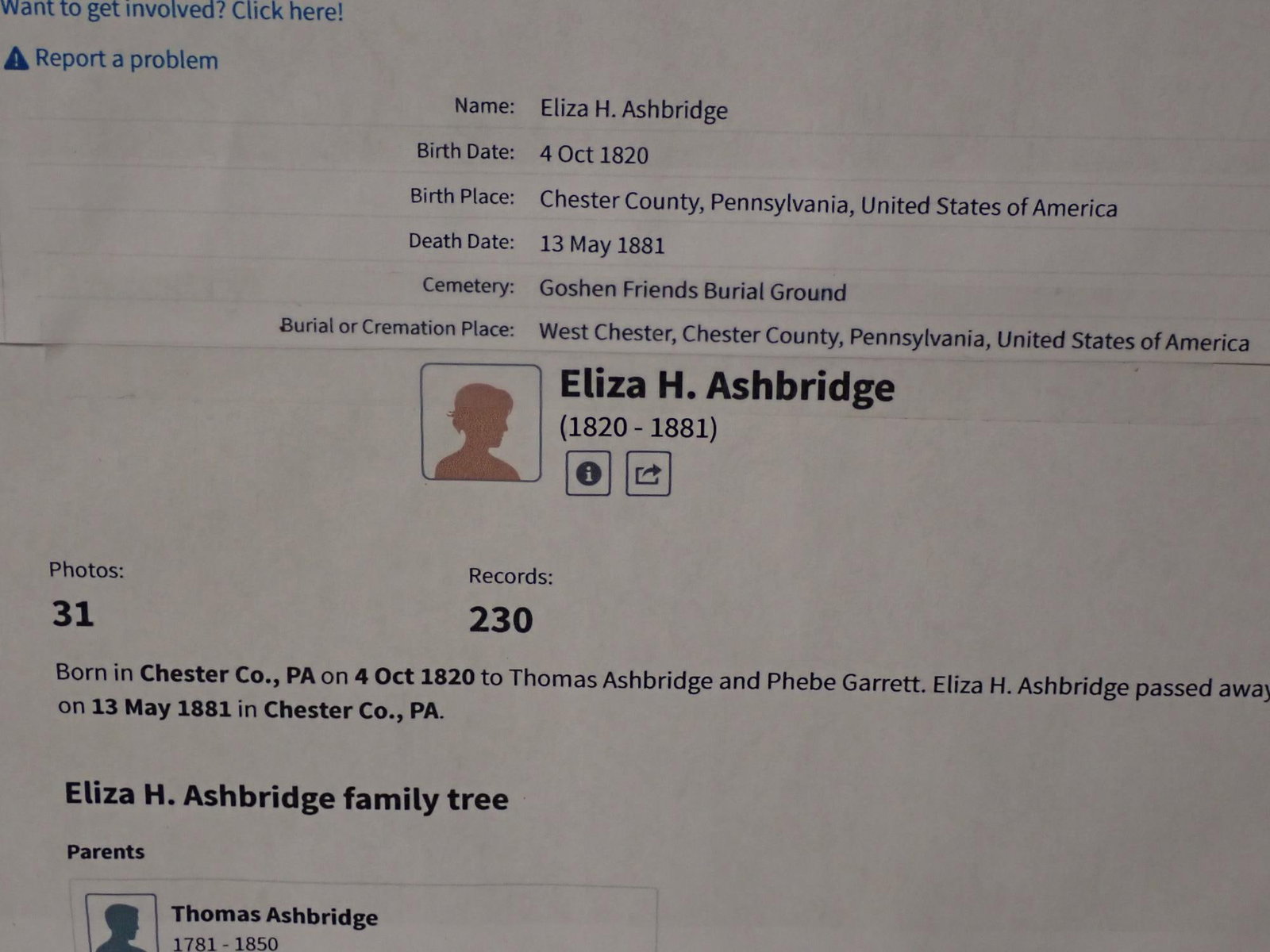 1831 Eliza Ashbridge Sampler - 9