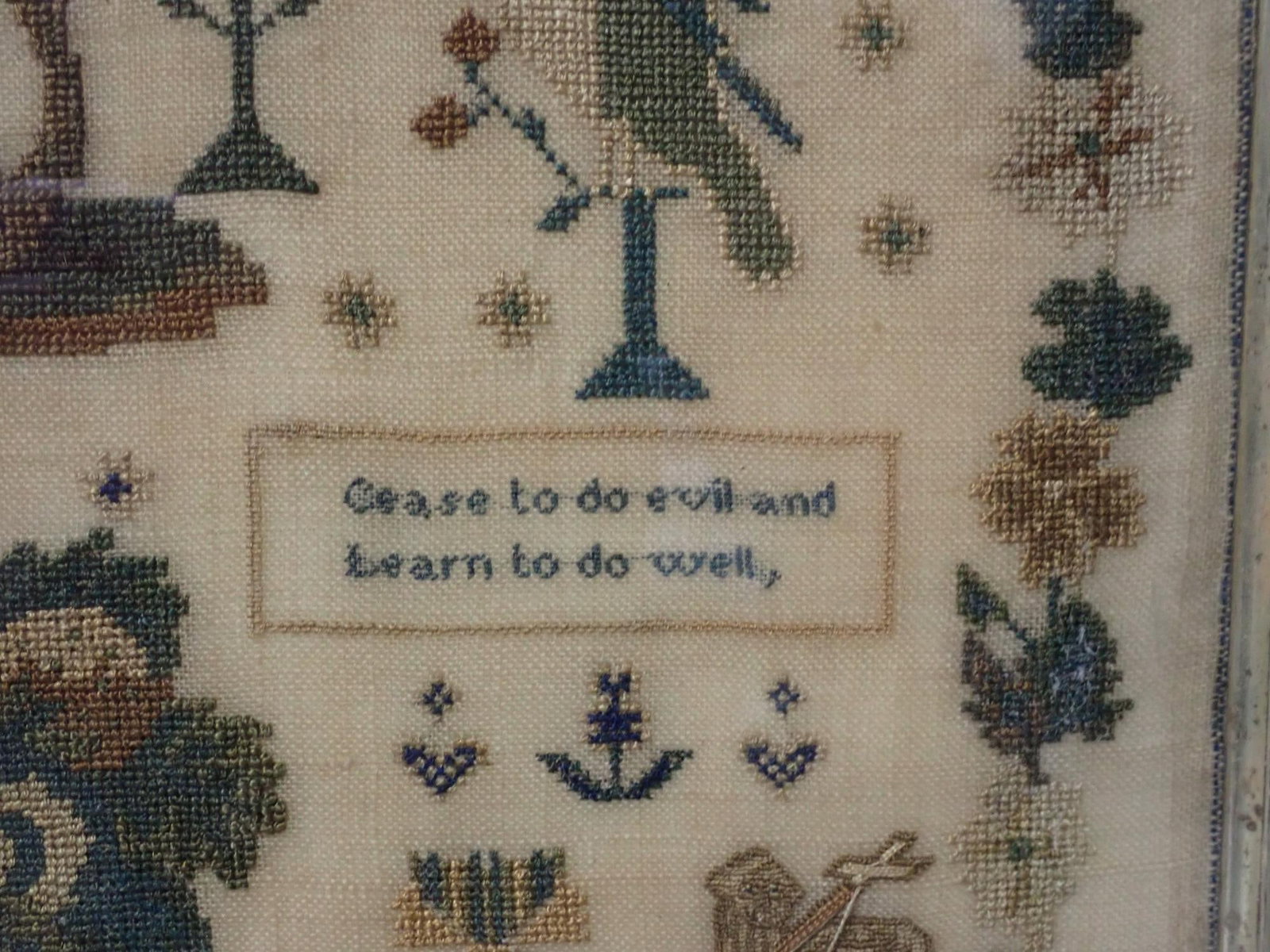 1833 Hartley Jackson Stevenson Sampler - 6