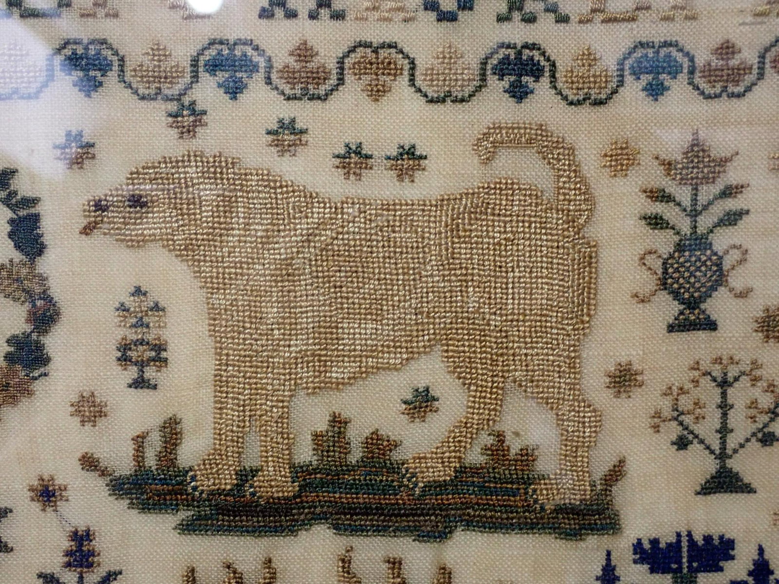 1833 Hartley Jackson Stevenson Sampler - 8