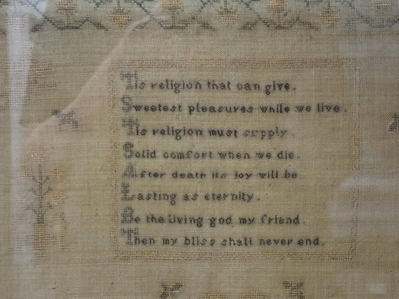 1848 Amelia Karsey Sampler - 4