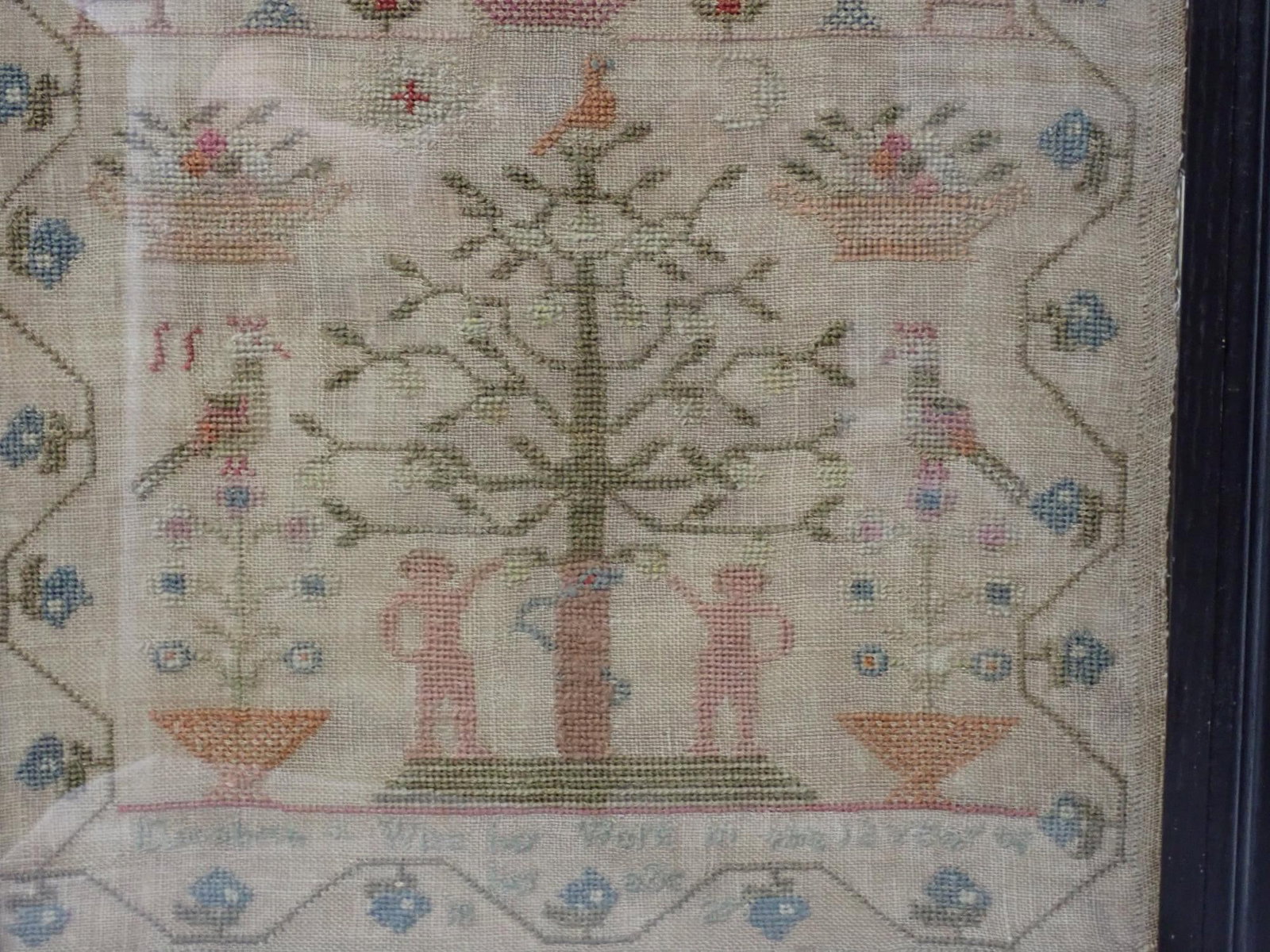 1827 Elizabeth Wise Sampler - 2