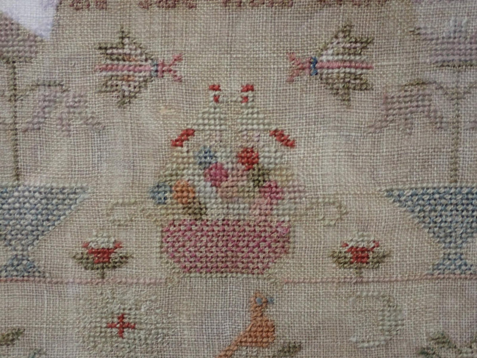 1827 Elizabeth Wise Sampler - 5