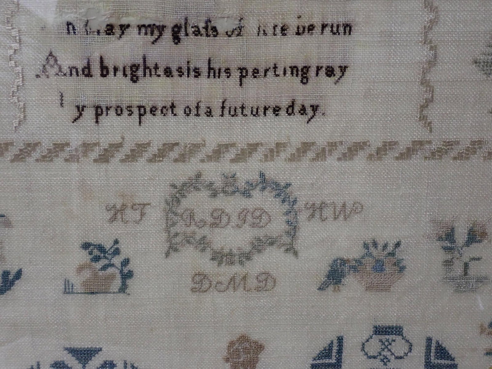 1816 Mary Davis Sampler - 2