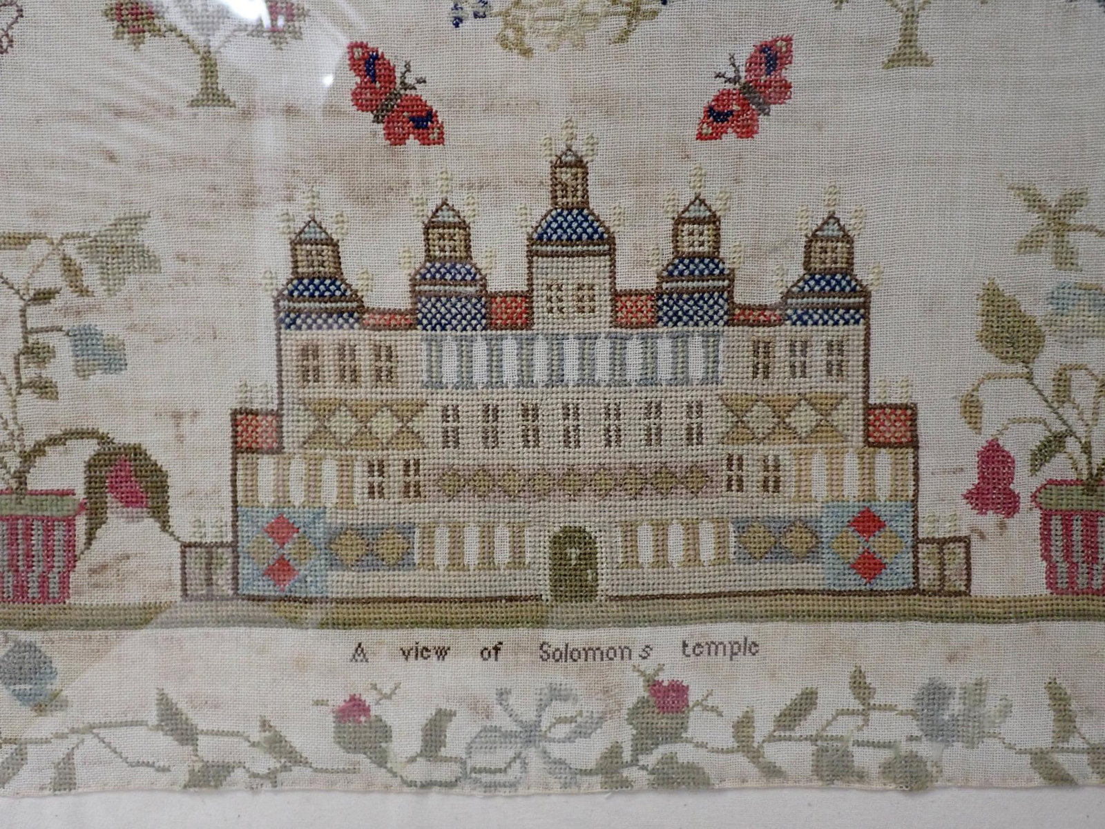 1849 Ruth Henderson Sampler - 4